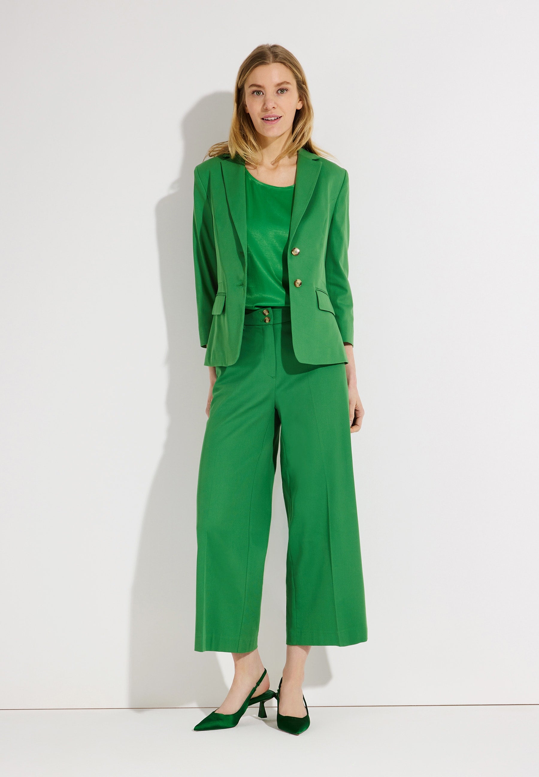 More & More Damen Hosen Garden Gre