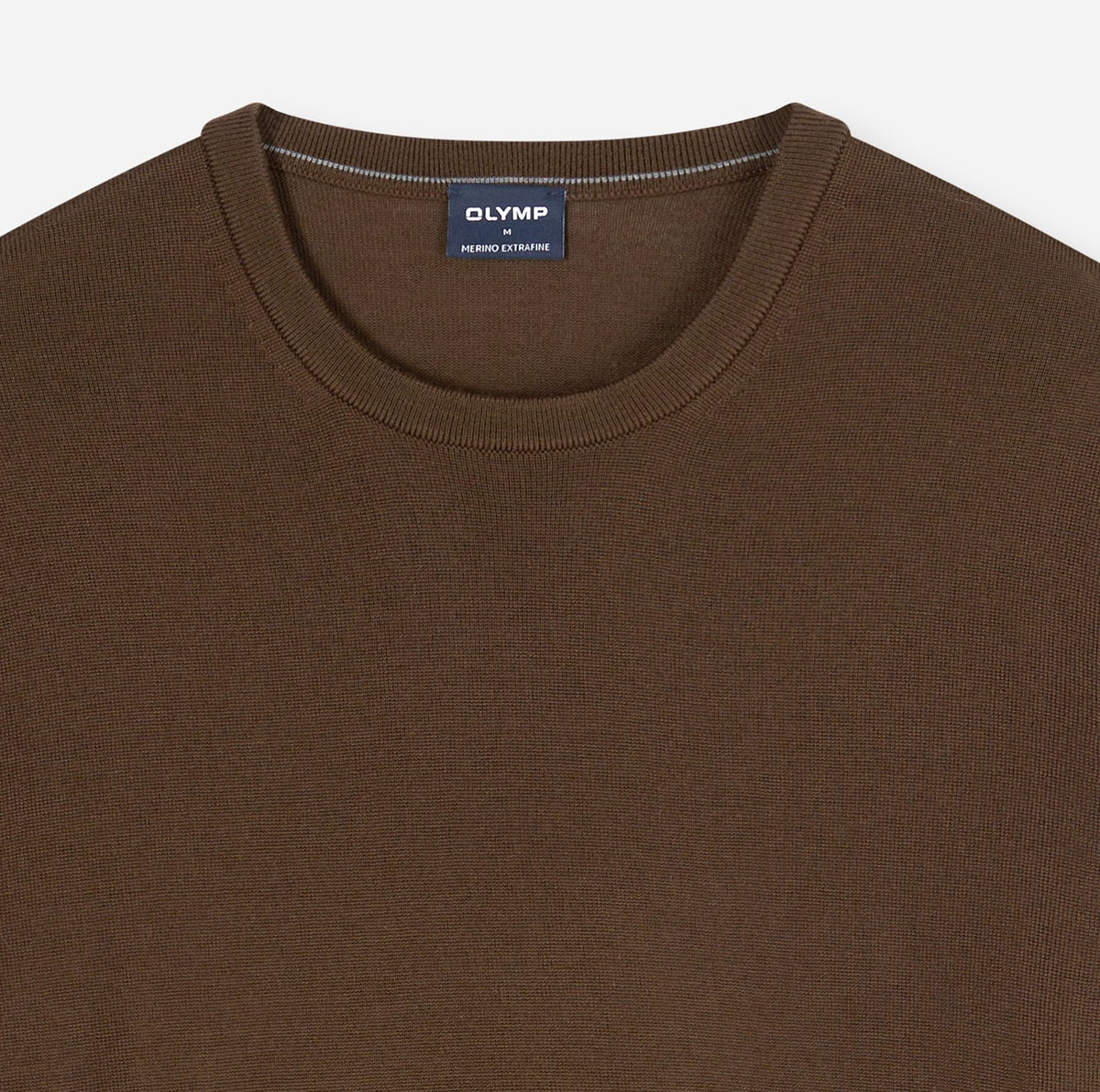 Olymp Herren Pullover Schwarzbraun