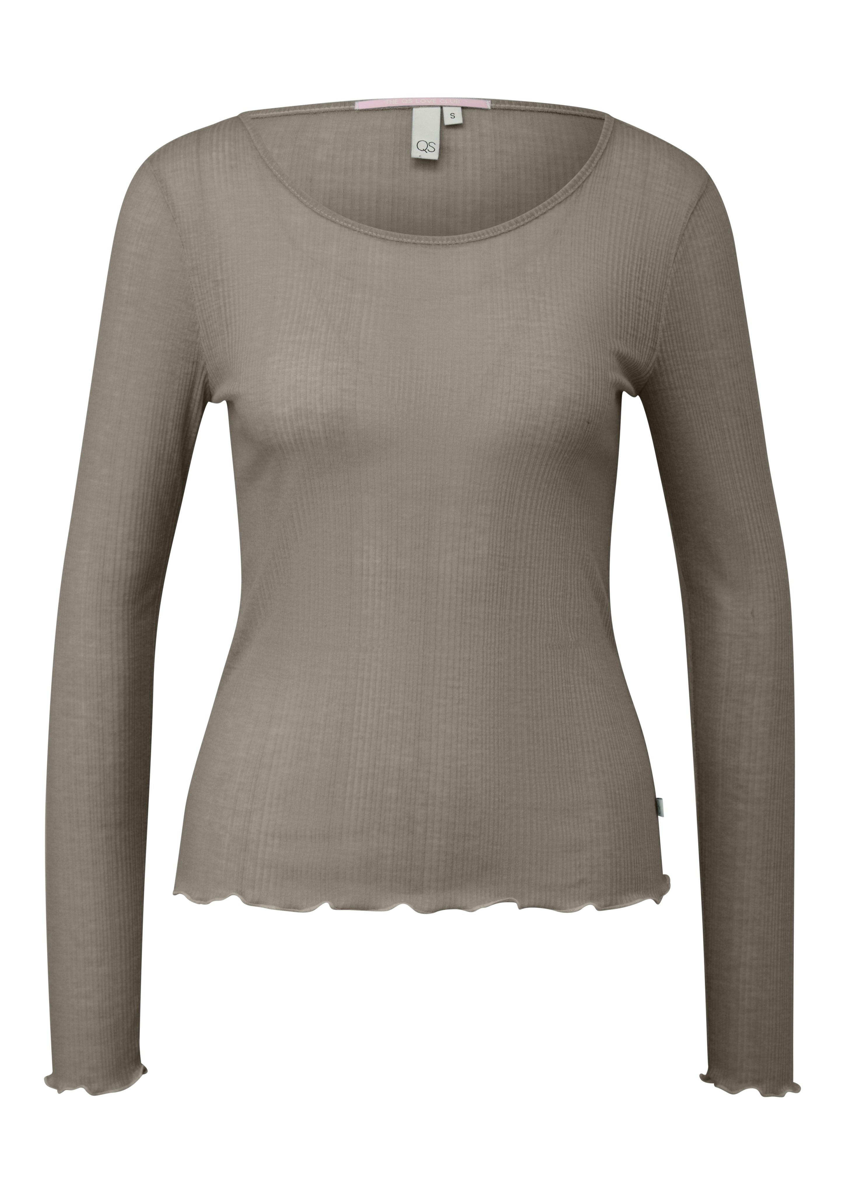 QS by S.Oliver Damen T-Shirts Grey/Black