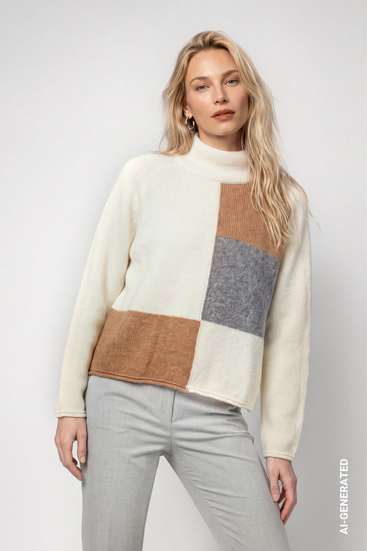 Monari Damen Pullover Antique Whi