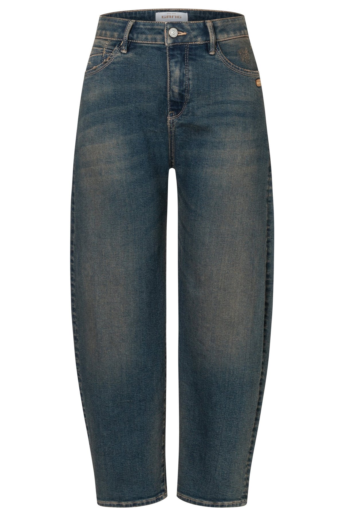 Gang Damen Jeans Brown Tint