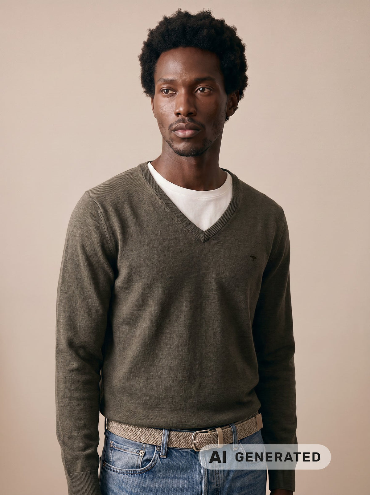 Fynch-Hatton Herren Pullover Cypress