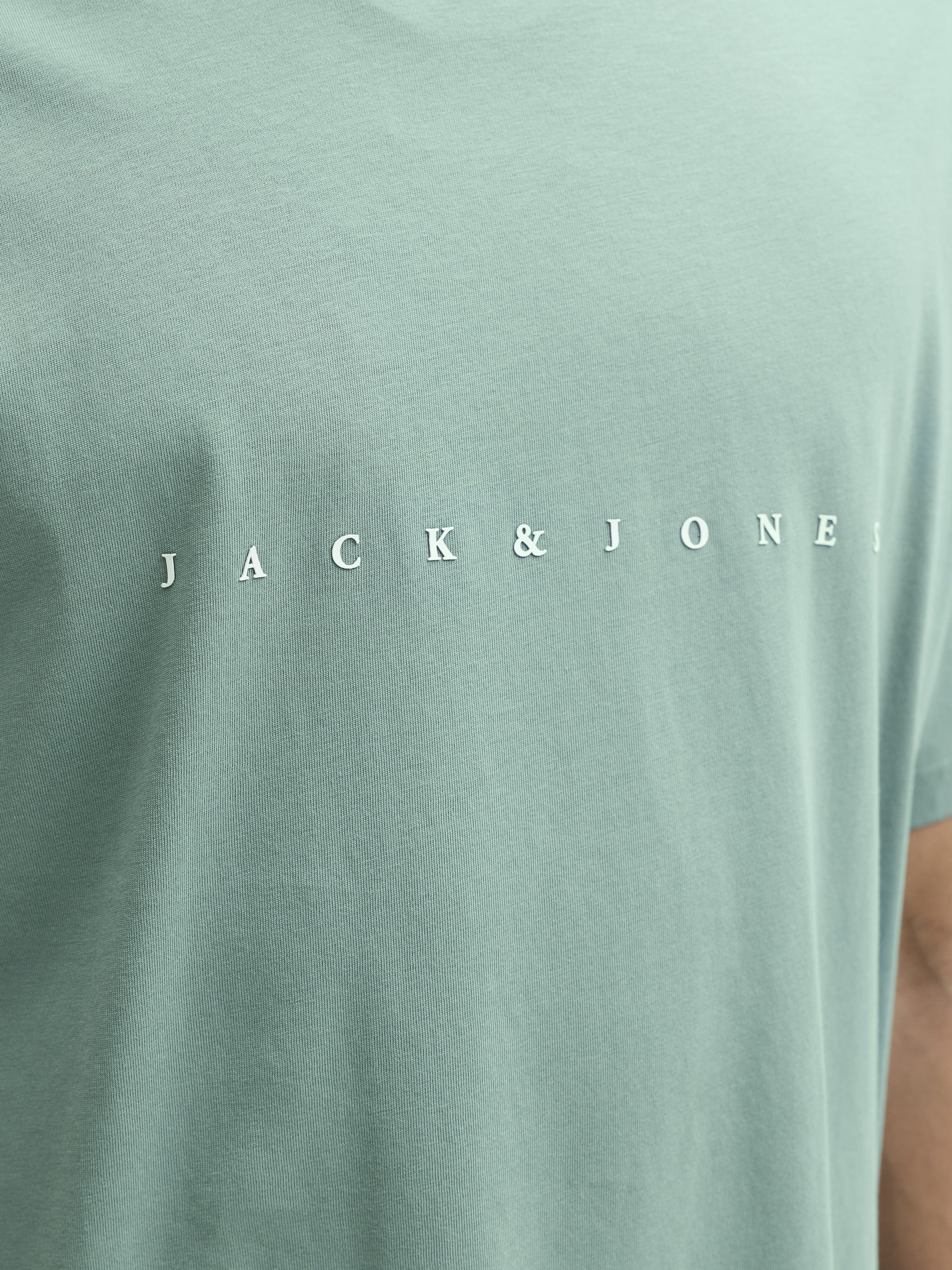 Jack & Jones Herren T-Shirts kurz Mineral Blue