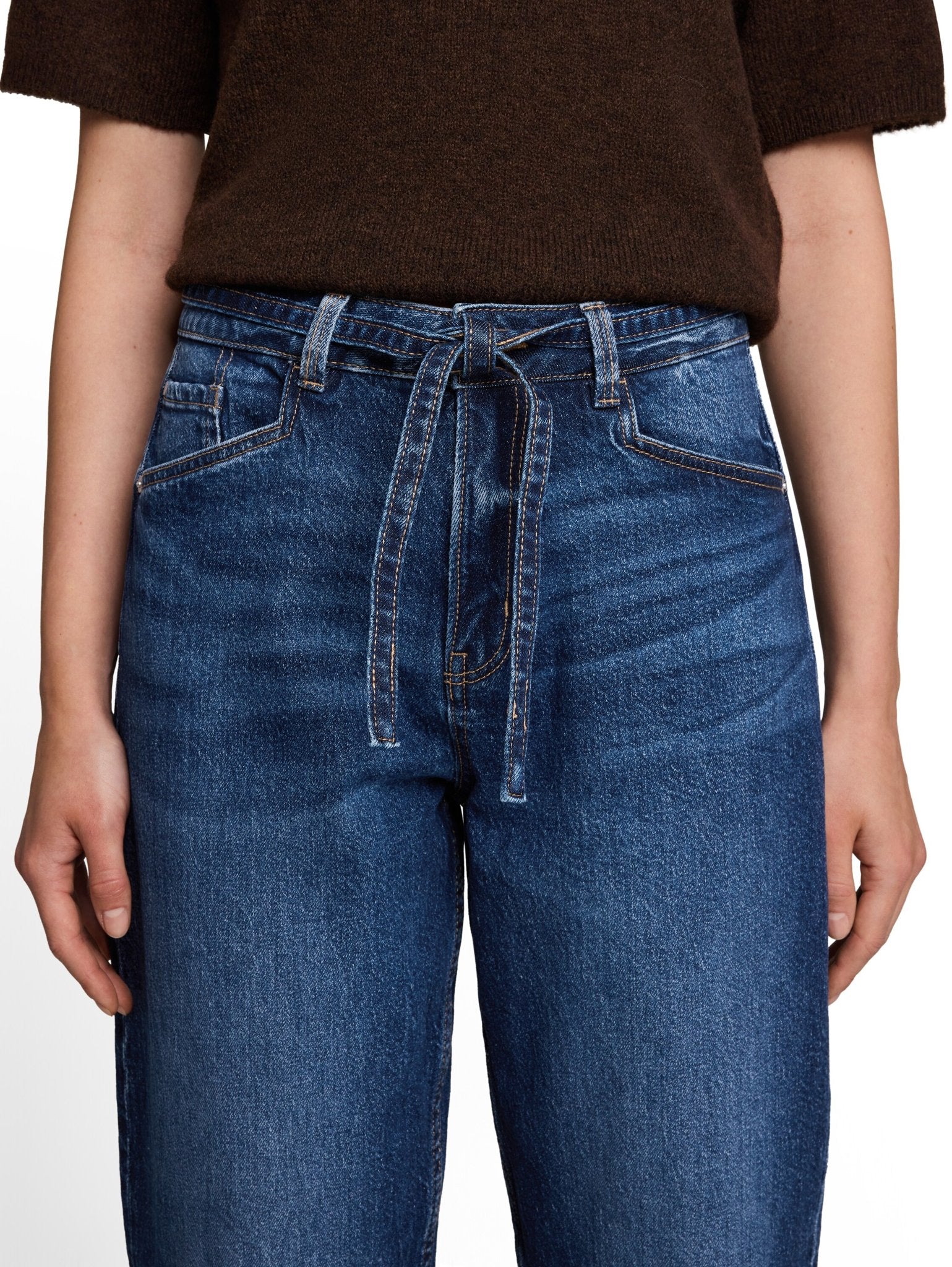 Tom Tailor denim Damen Hosen Used Dark Stone