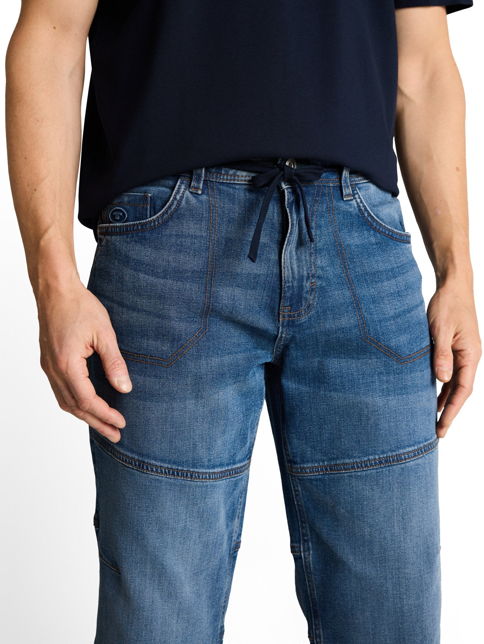 Tom Tailor Herren Shorts Mid Stone Brigh
