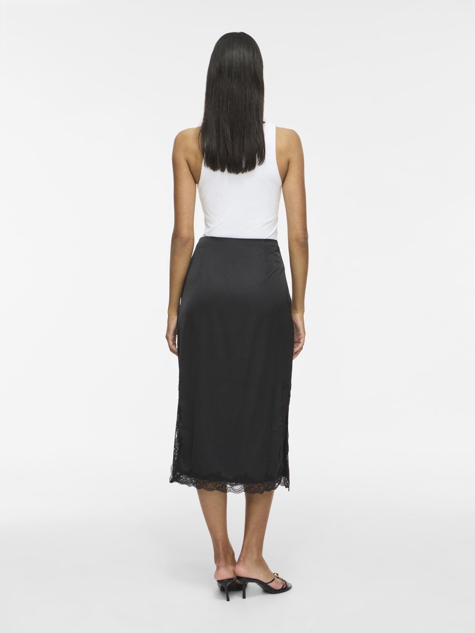 Vila Damen Rock Black Beauty