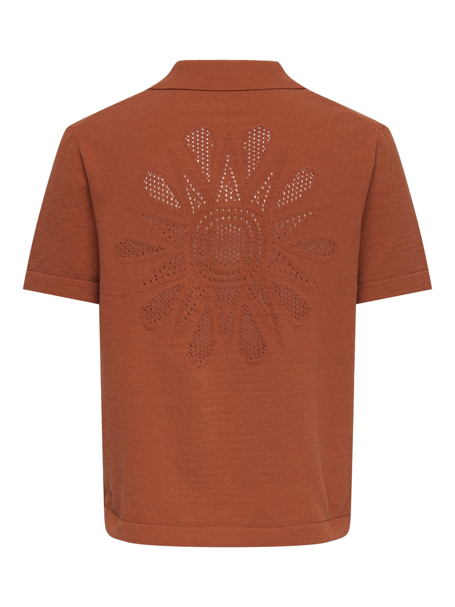 Only & Sons Herren Strickjacken Burnt Brick