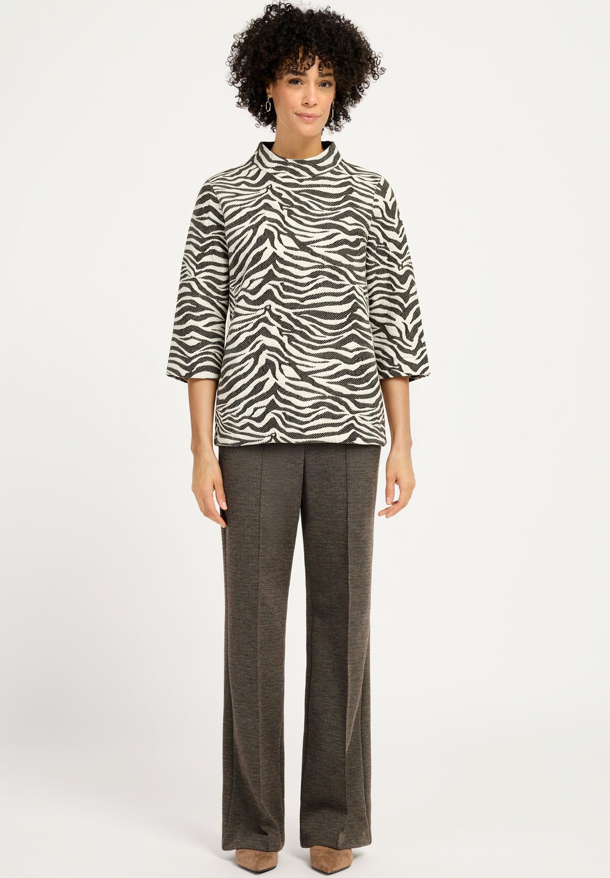Bianca Damen T-Shirts Beige Mix