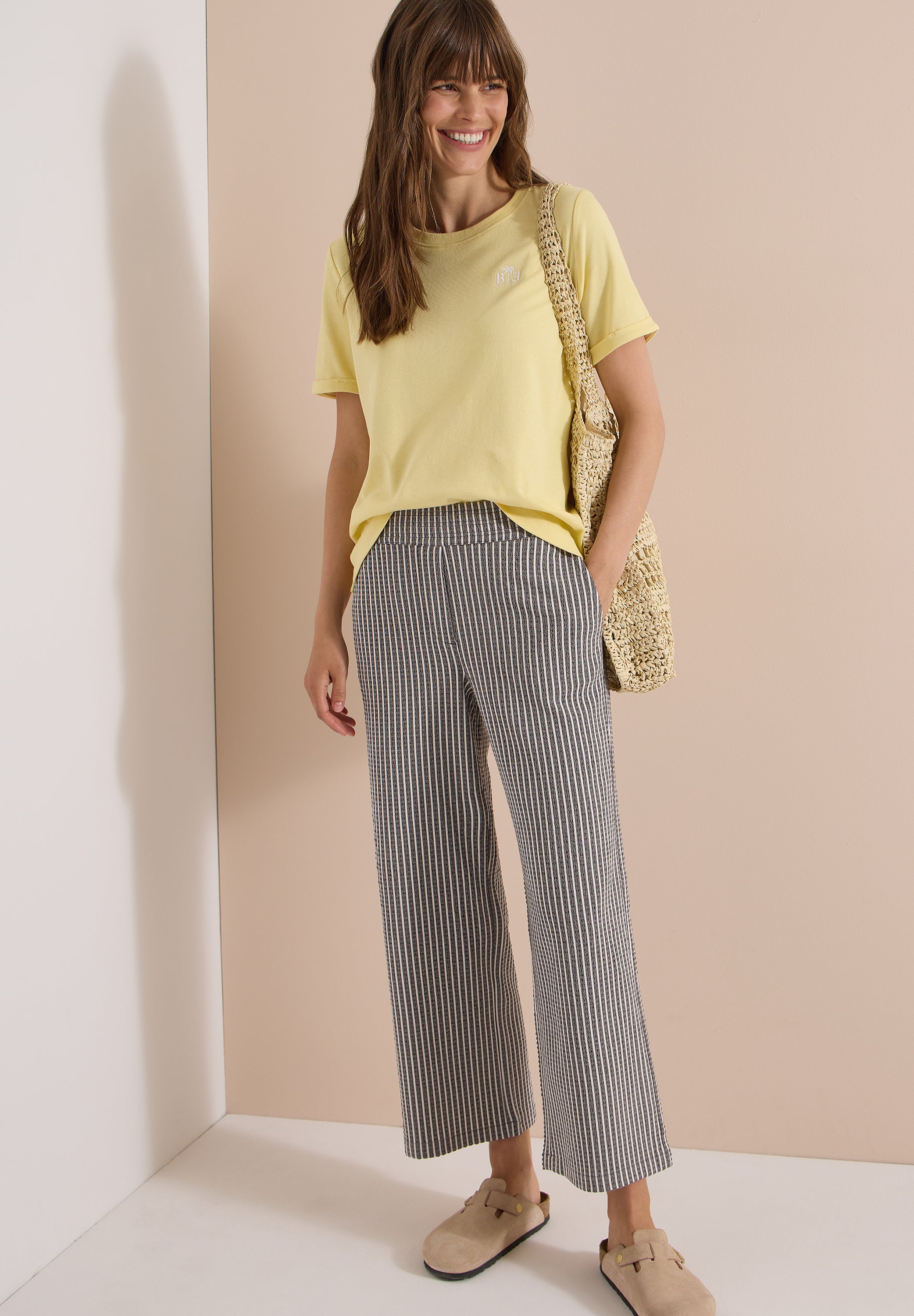 Cecil Damen Hosen Brown Cac
