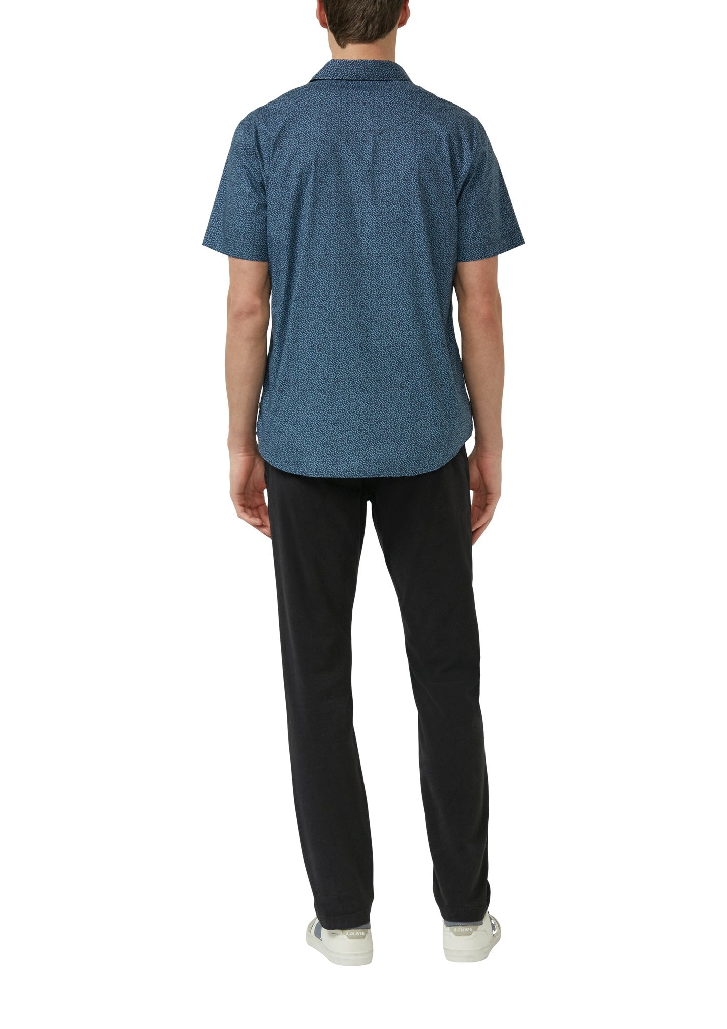 S. Oliver red Herren Hemden kurz Blue