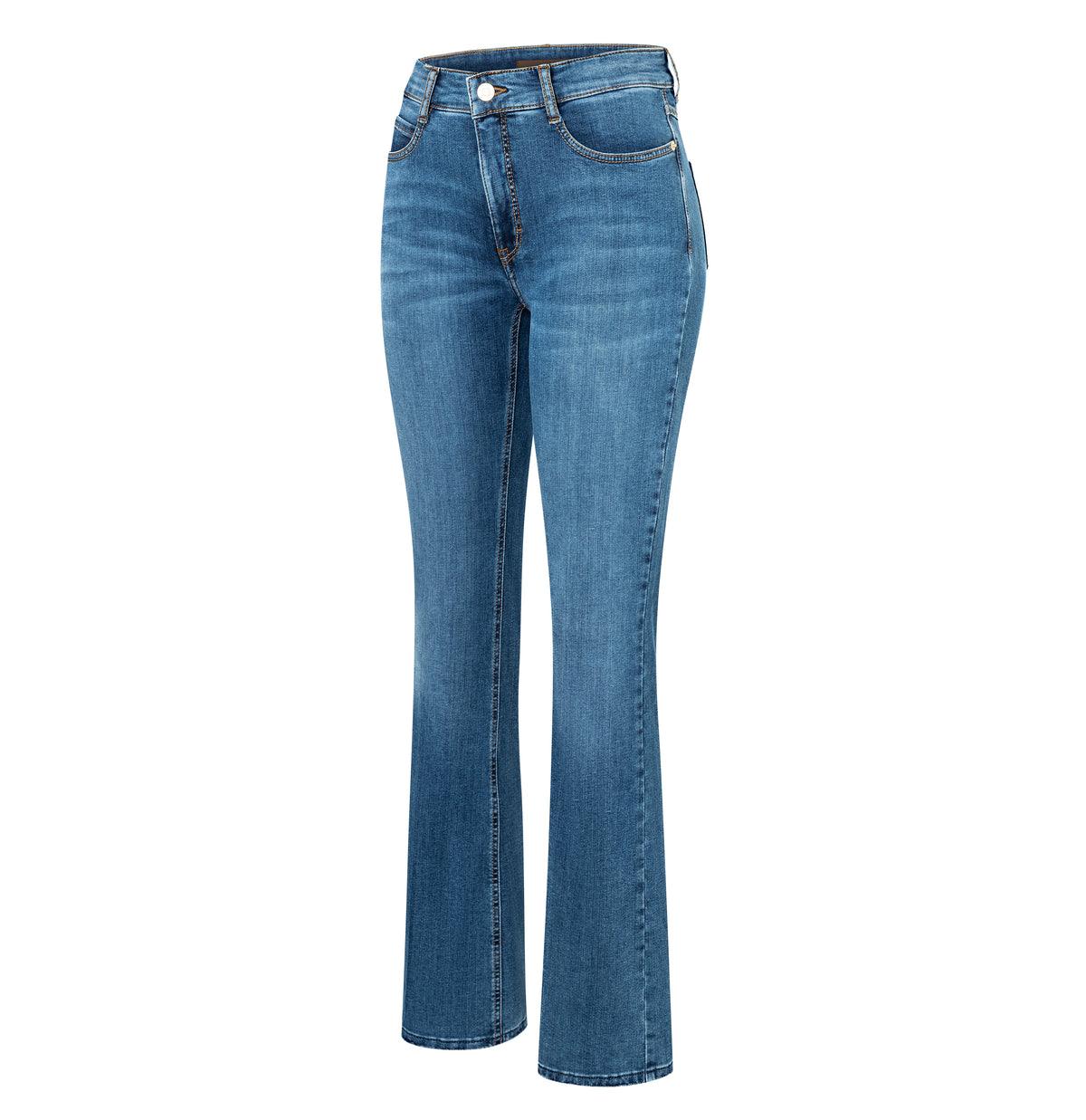 Mac Damen Jeans Medium Blue Aut