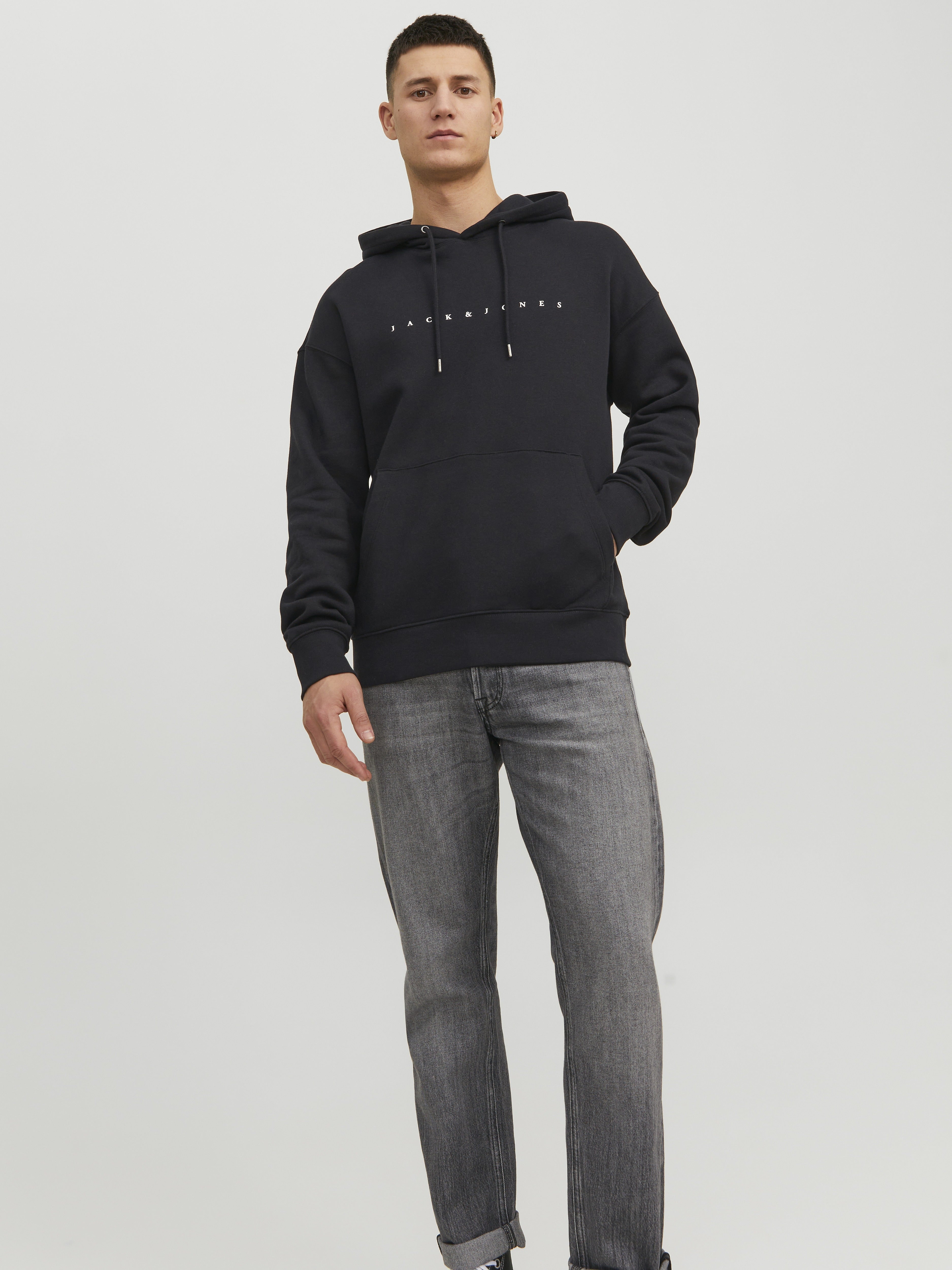 Jack & Jones Herren Sweatshirts Black