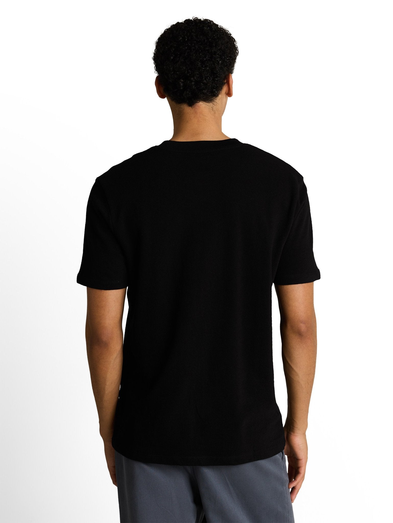 Tom Tailor denim Herren T-Shirts kurz Black