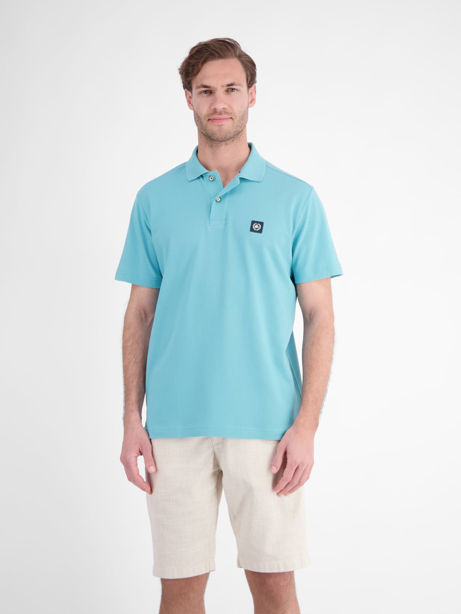 Lerros Herren Polo-Shirts Reef Blue