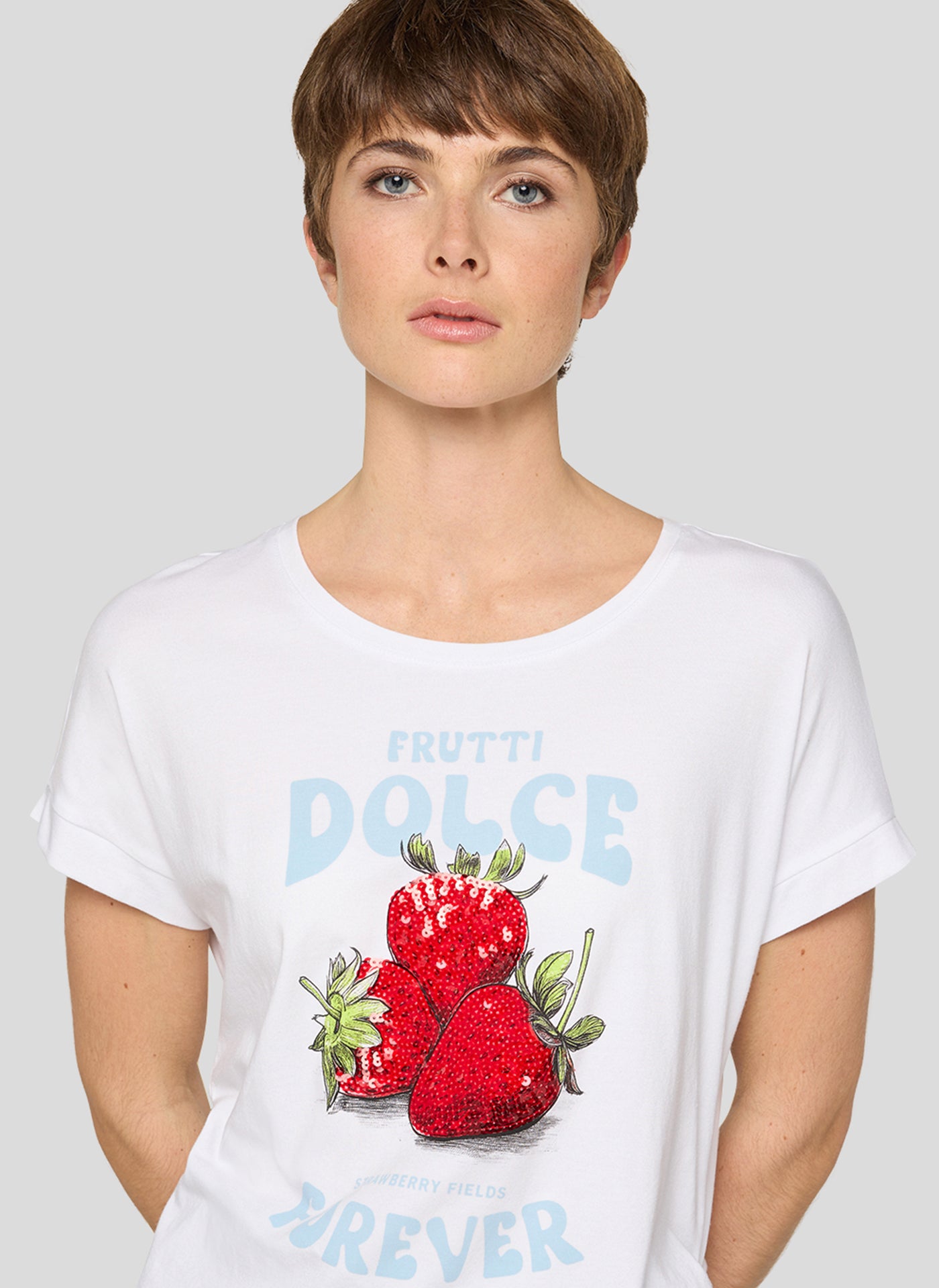 Rabe Damen T-Shirts Weiss