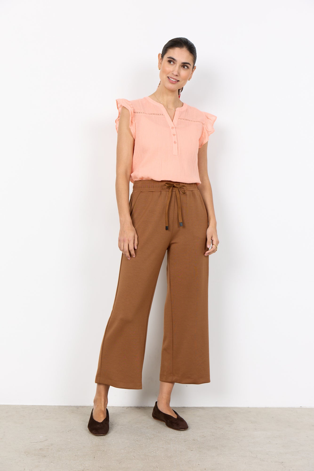 Soya Concept Damen Hosen Toffee