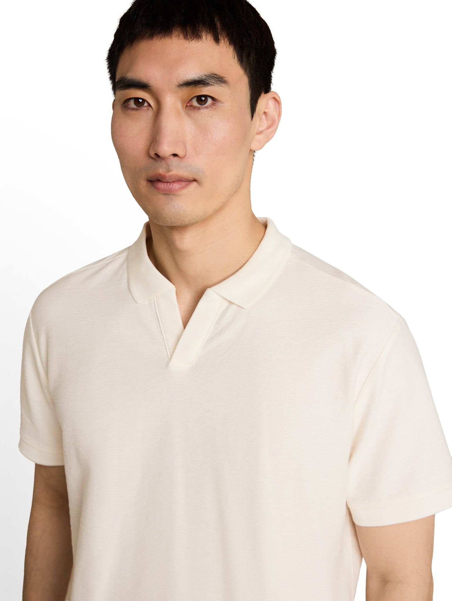 Tom Tailor Herren Polo-Shirts Gardenia White