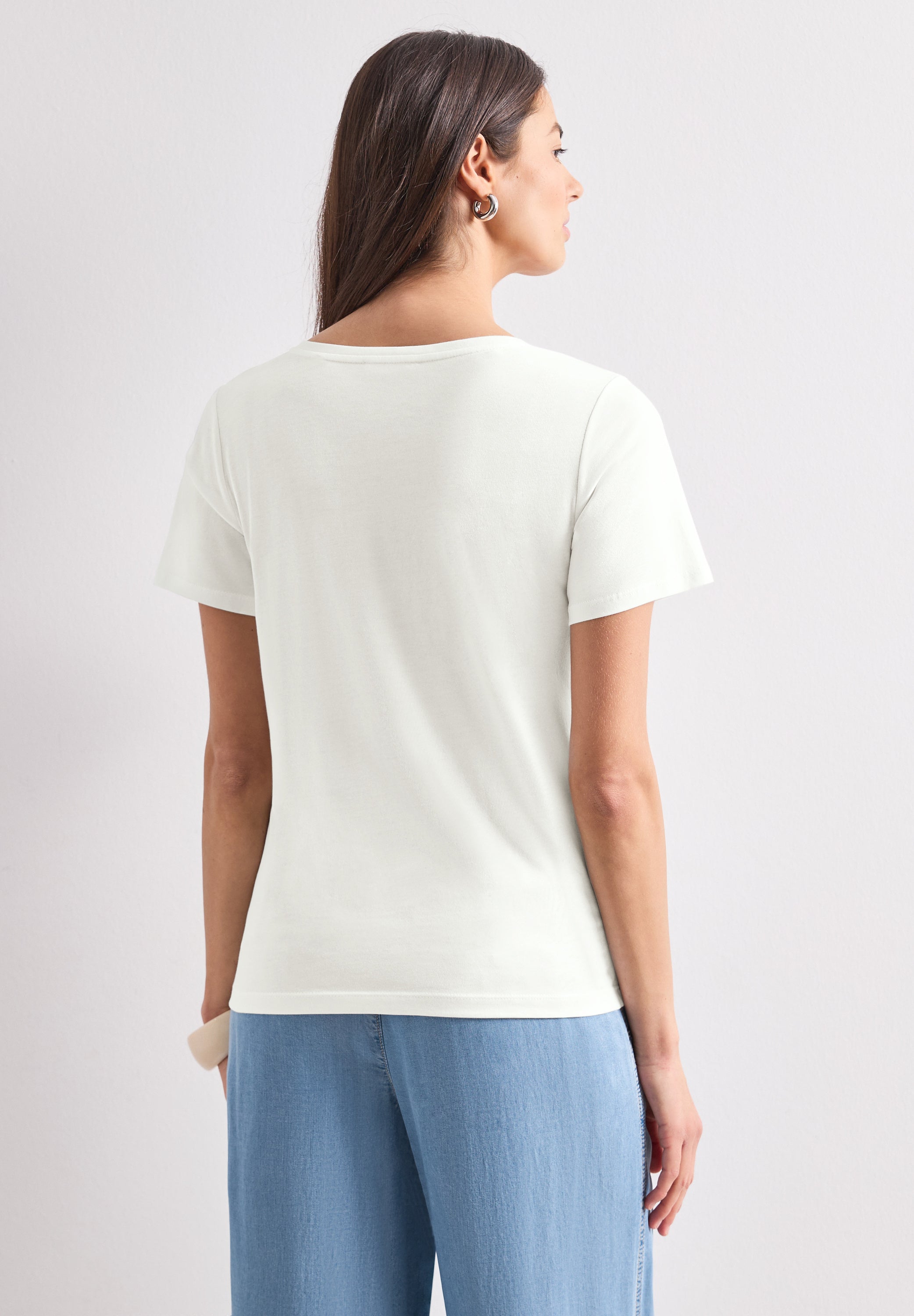 Street One Damen T-Shirts  Off White