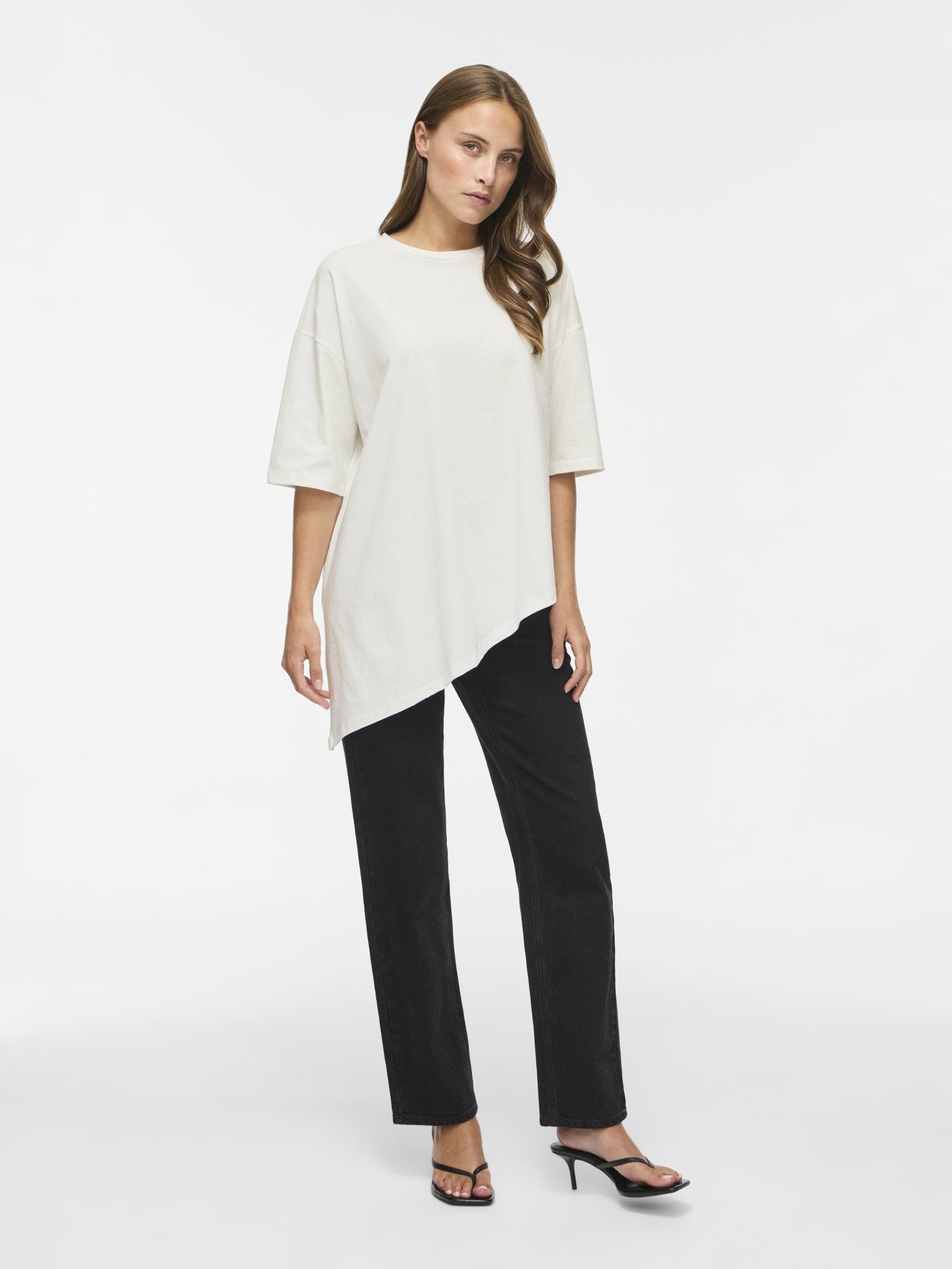 Vila Damen T-Shirts Cloud Dancer