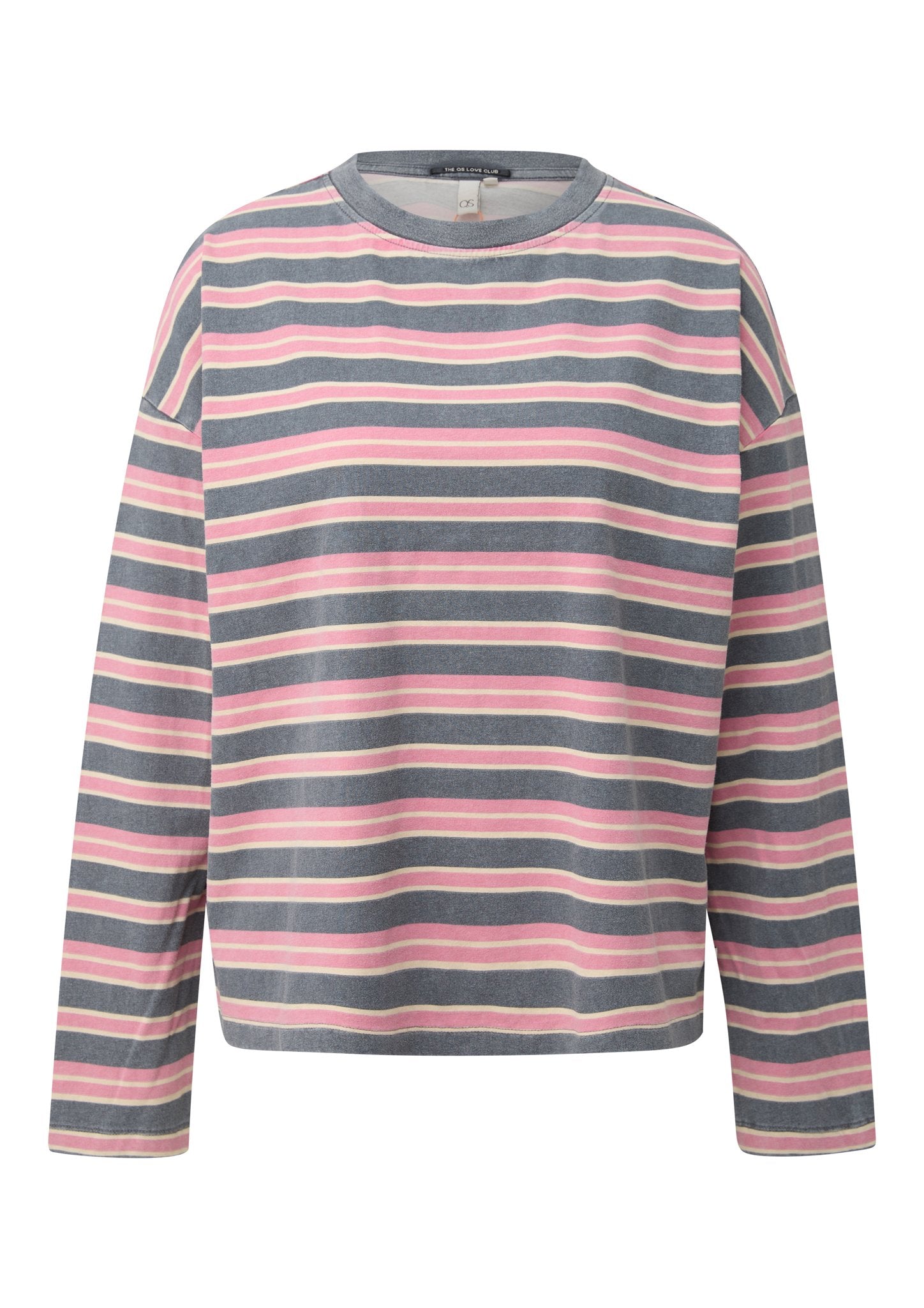 QS by S.Oliver Damen T-Shirts G Grey/Black
