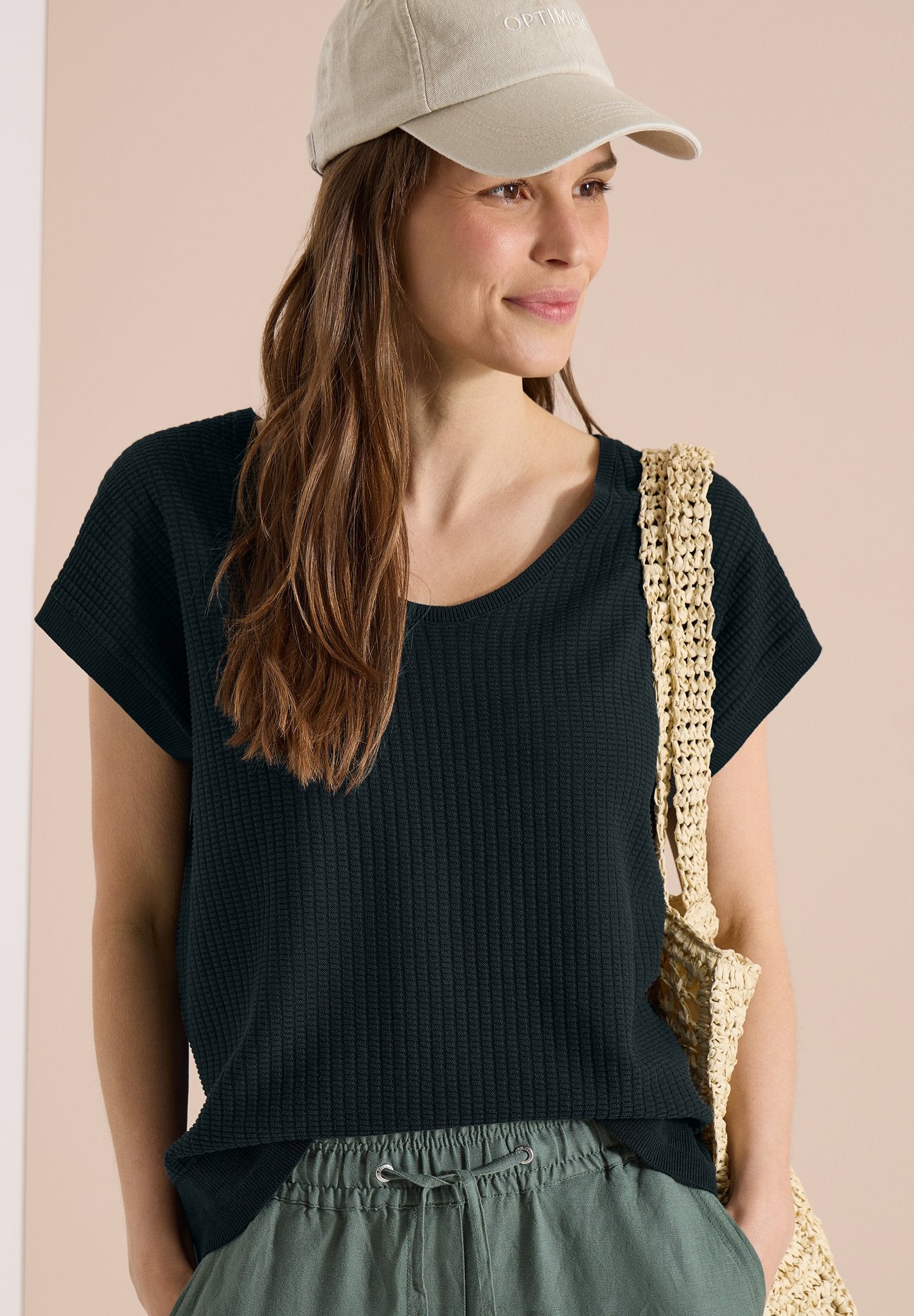 Cecil Damen Pullover  Palm Bree