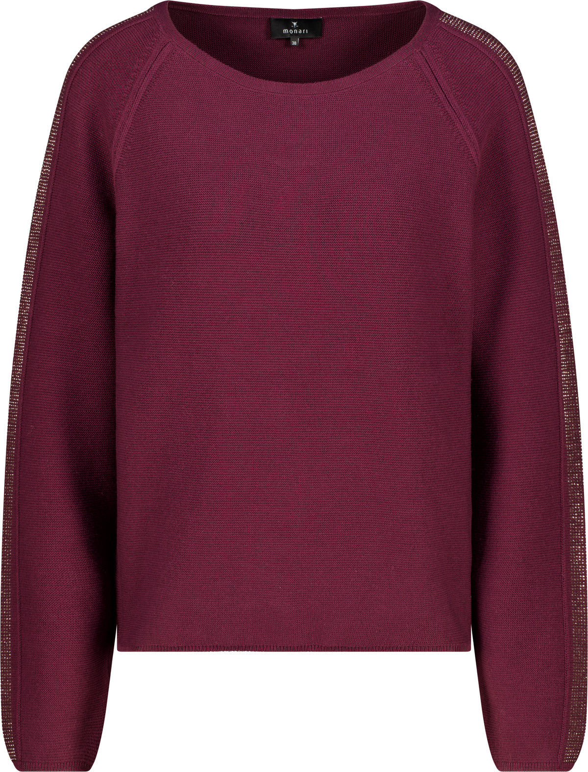 Monari Damen Pullover Dark Bordea