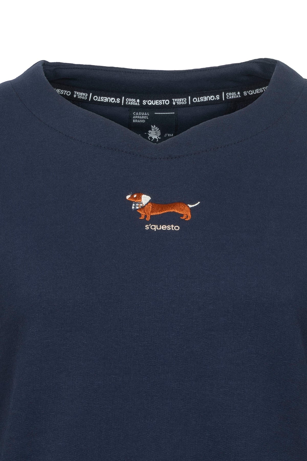 Soquesto Damen Sweatshirts Dunkelblau