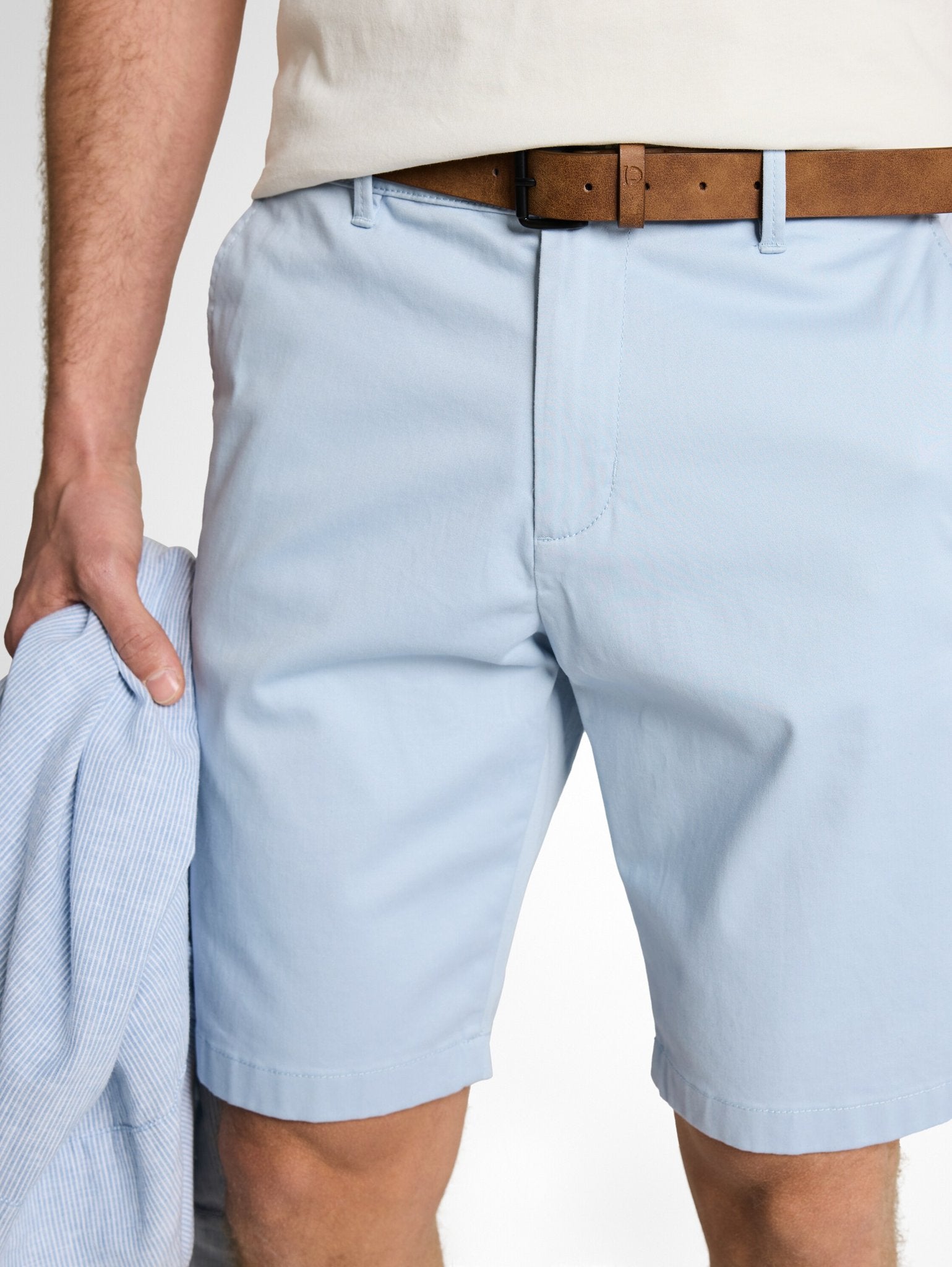 Tom Tailor denim Herren Shorts Smart Light Blu