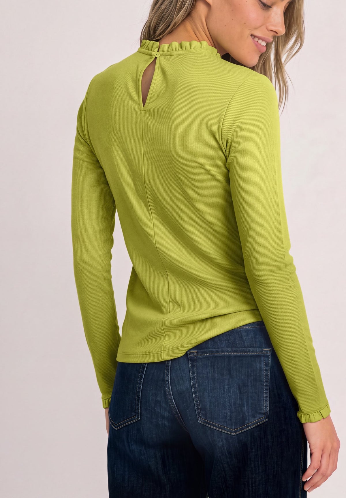 Street One Damen T-Shirts  Apple Lim