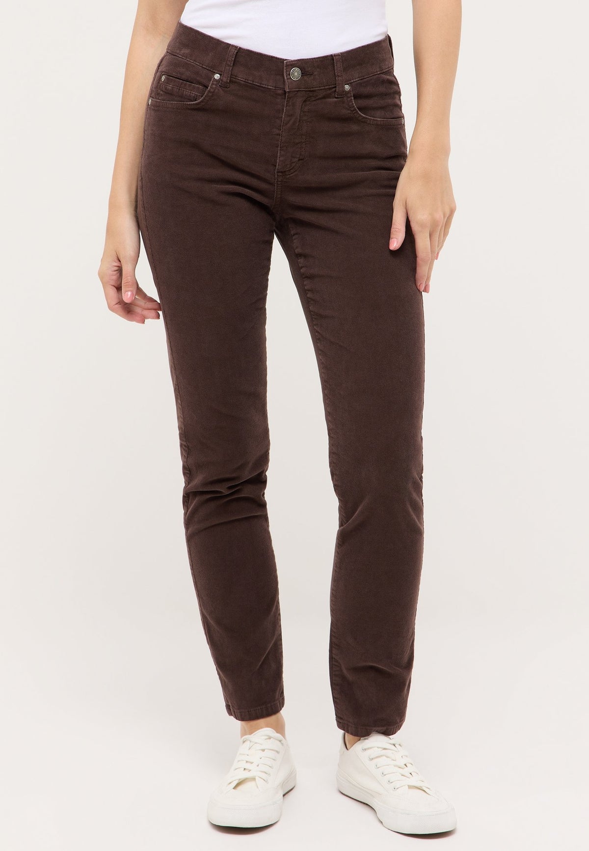 Angels Damen Hosen  Mocca Used