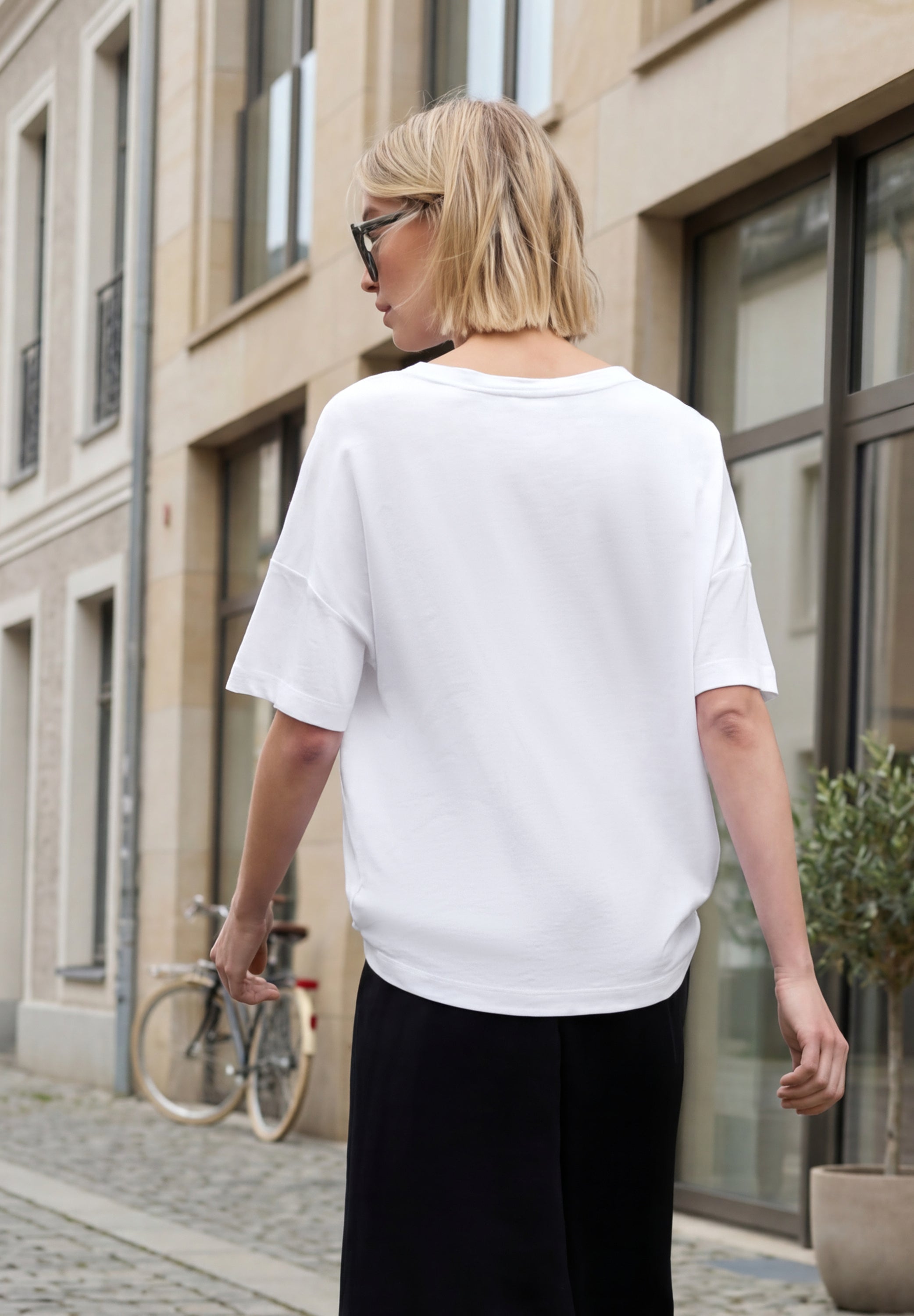 Street One Studio Damen T-Shirts White