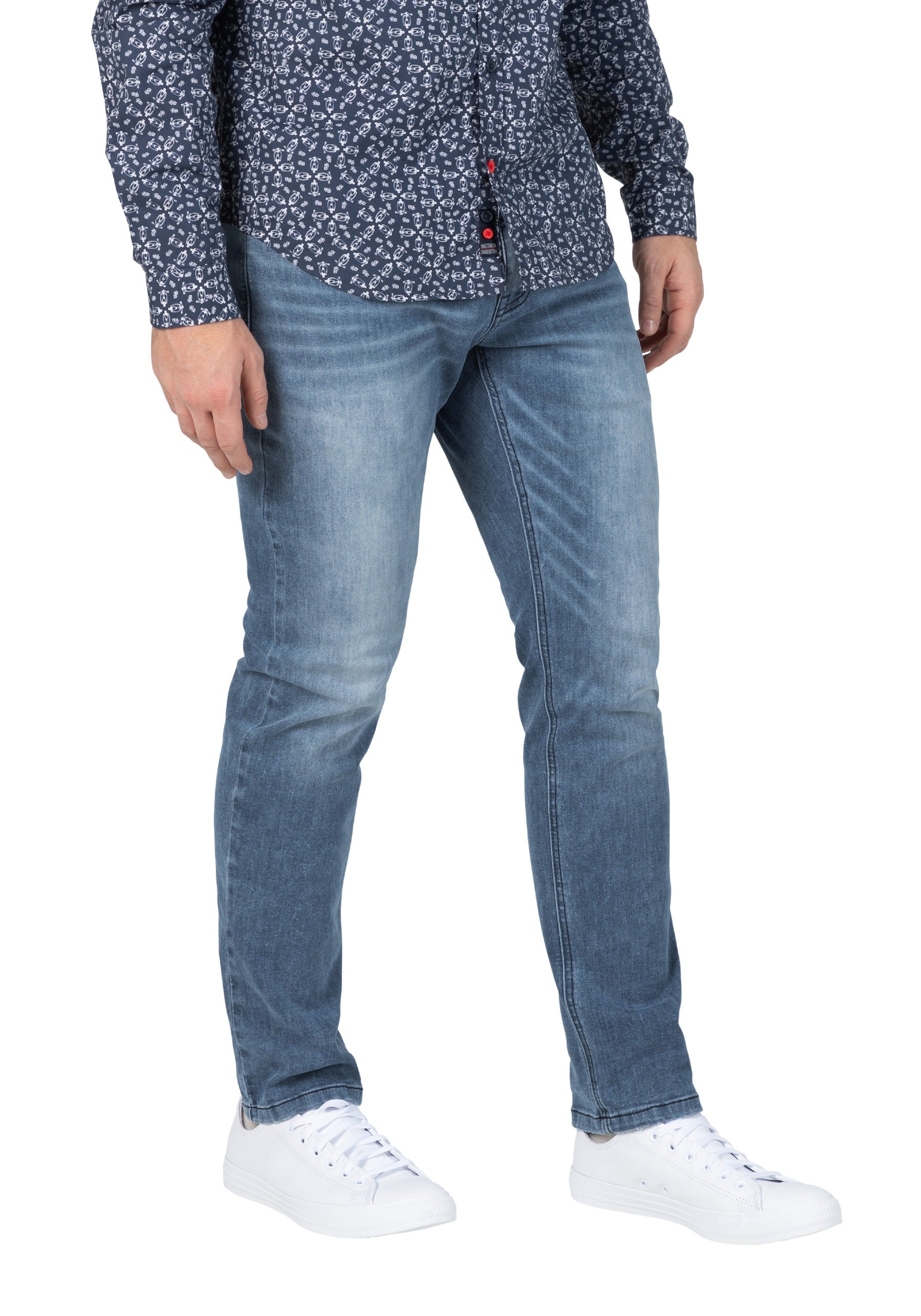 Timezone Herren Hosen  Blue Grey