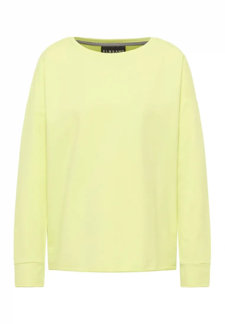 Elbsand Damen Sweatshirts  Sunny Lime