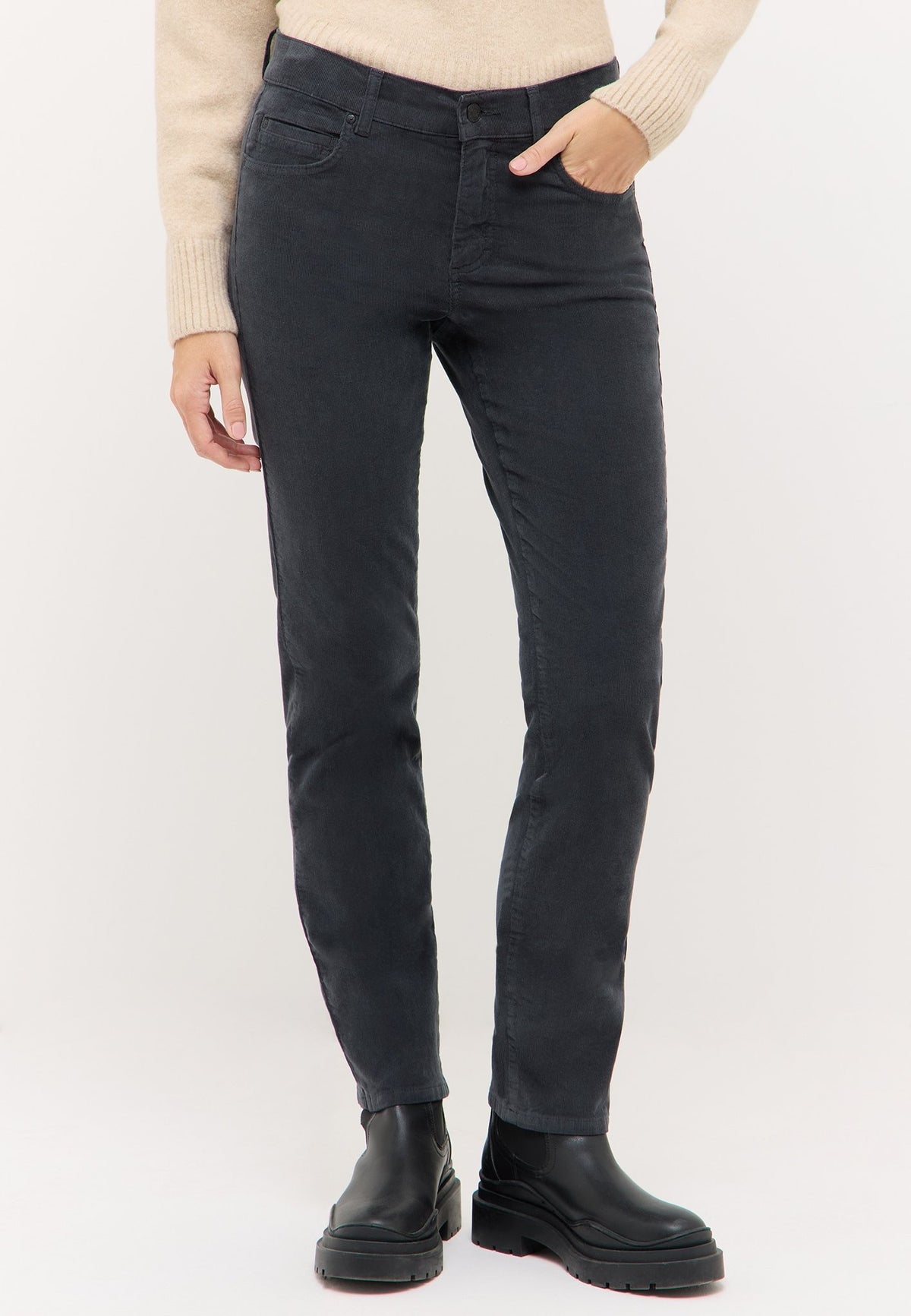 Angels Damen Hosen Anthracite