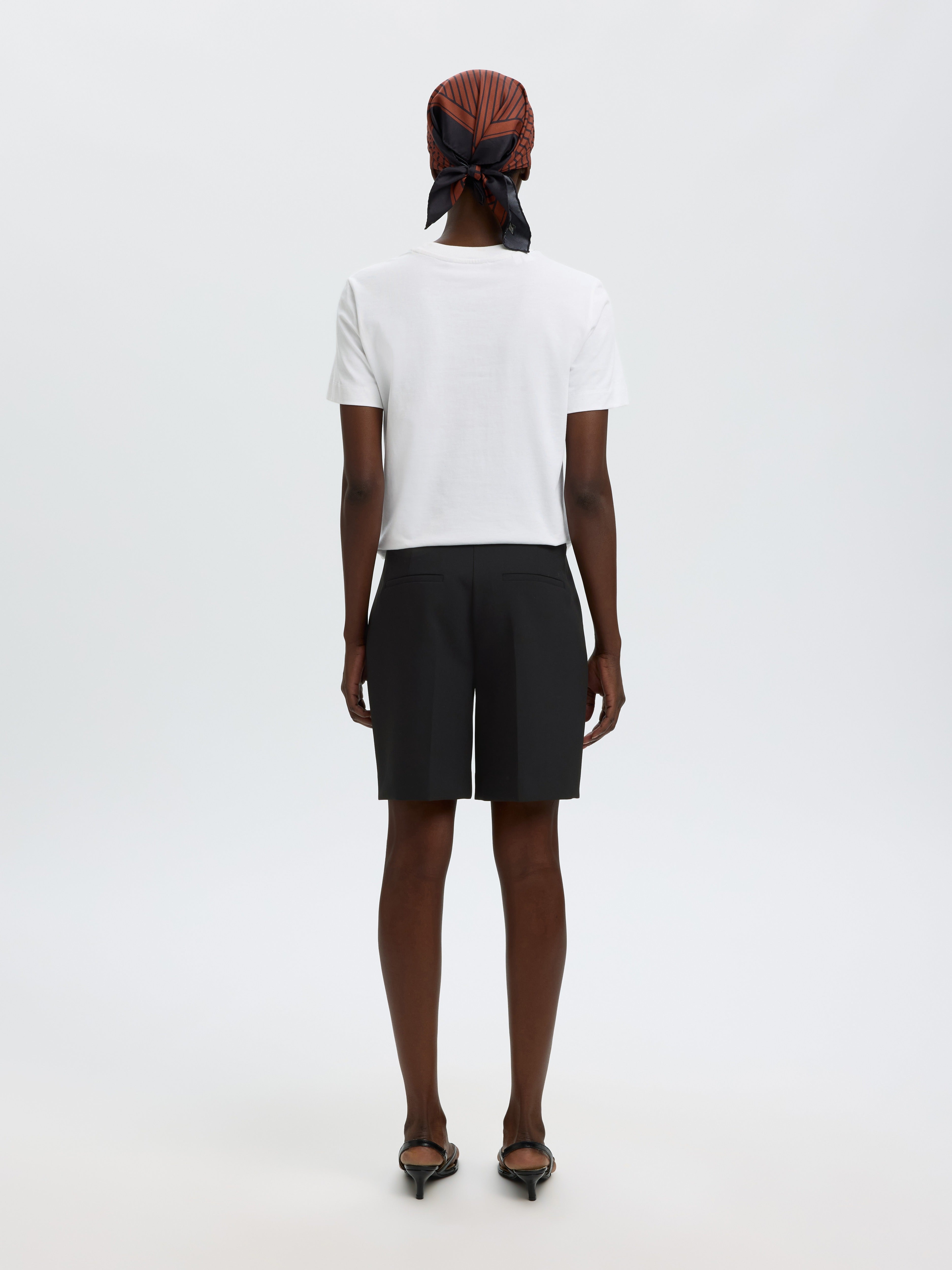 Selected Femme Damen Shorts Black