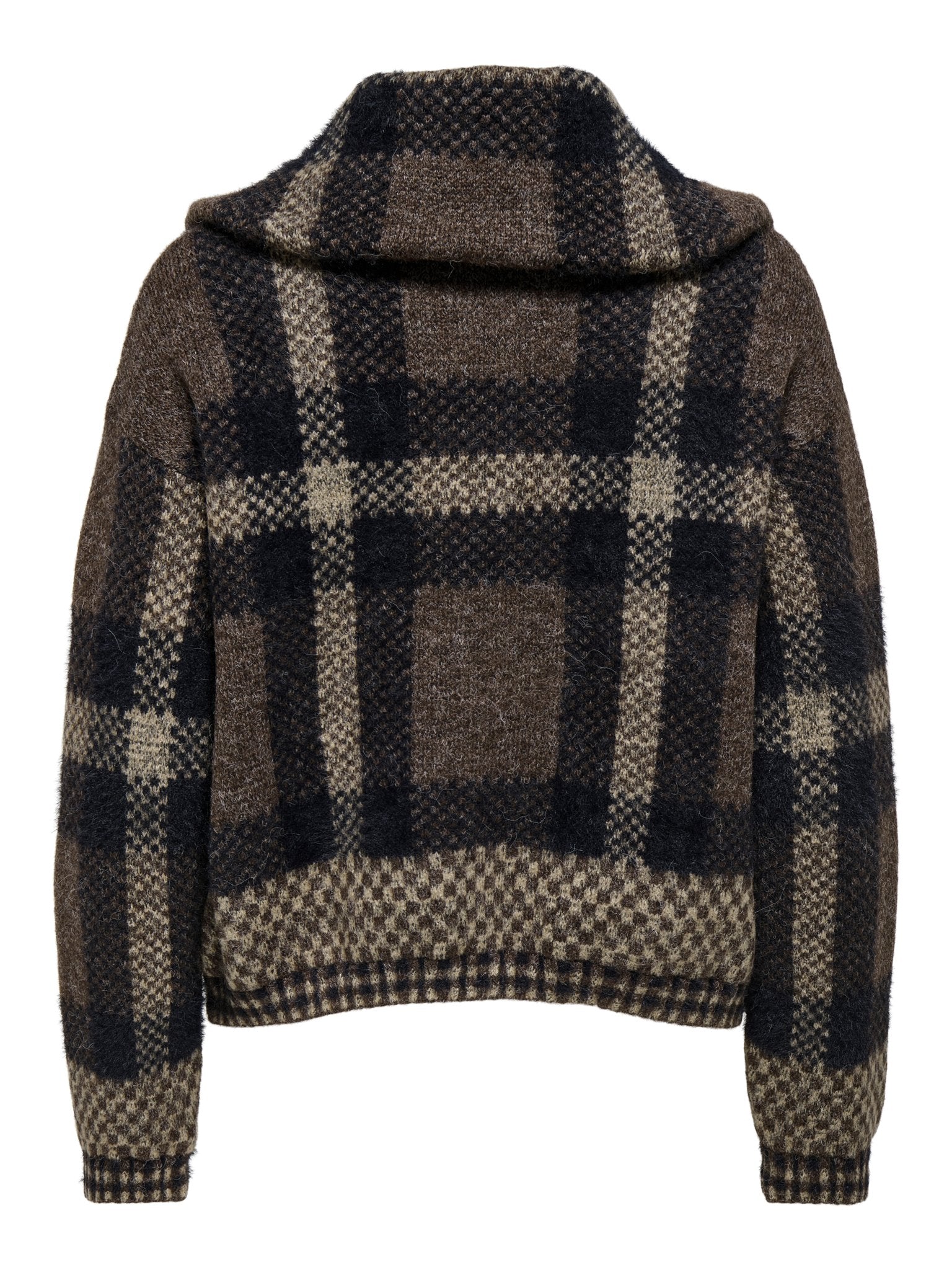 only Damen Strickjacken Black/Chocolate