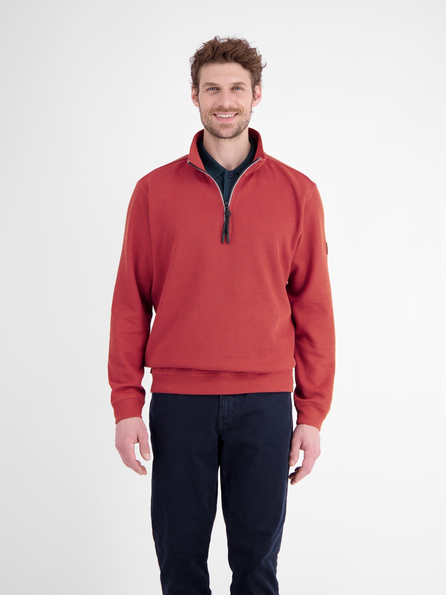Lerros Herren Polo-Shirts Muted Red