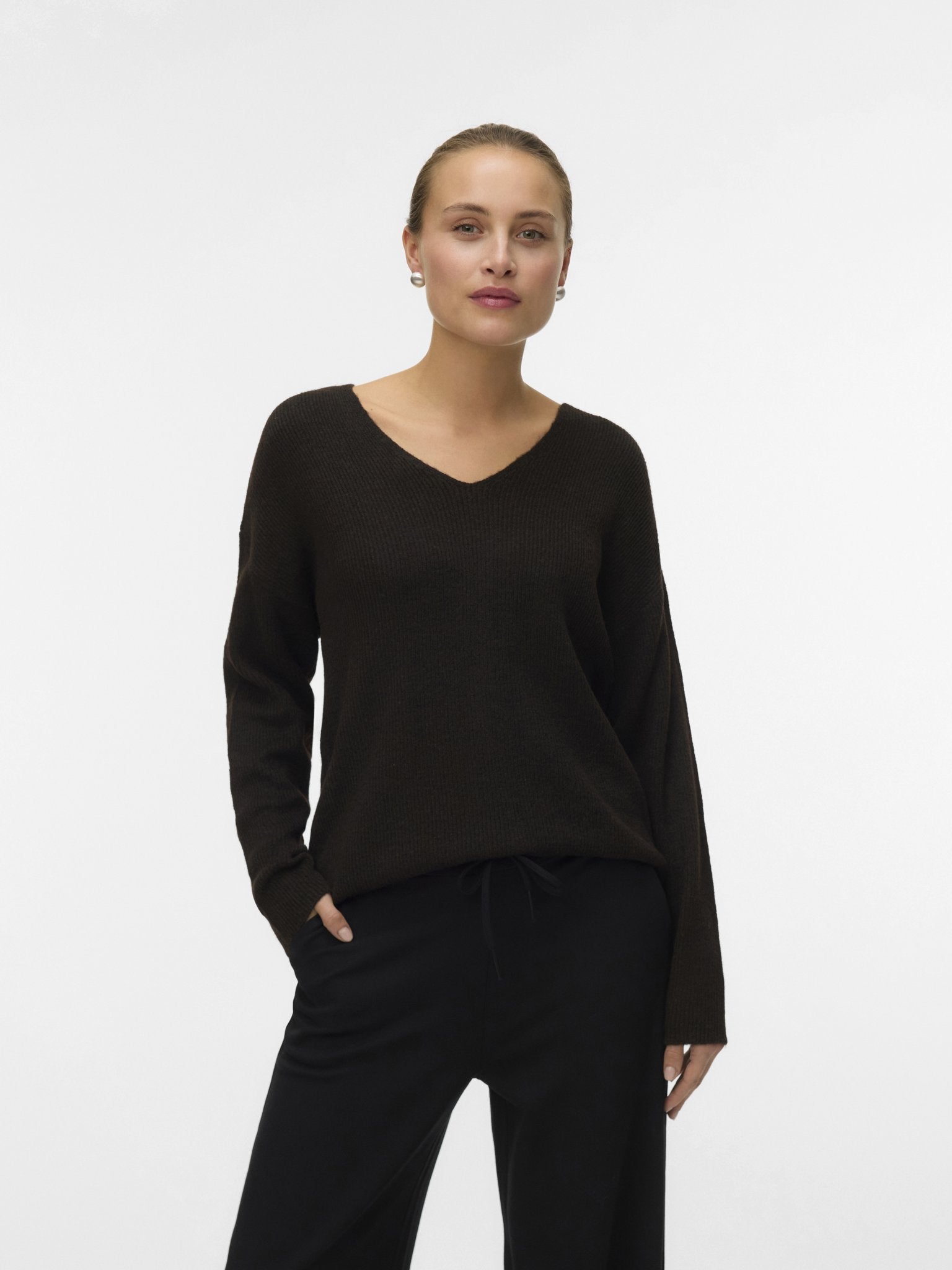 Vero Moda Damen Pullover Chocolate Torte