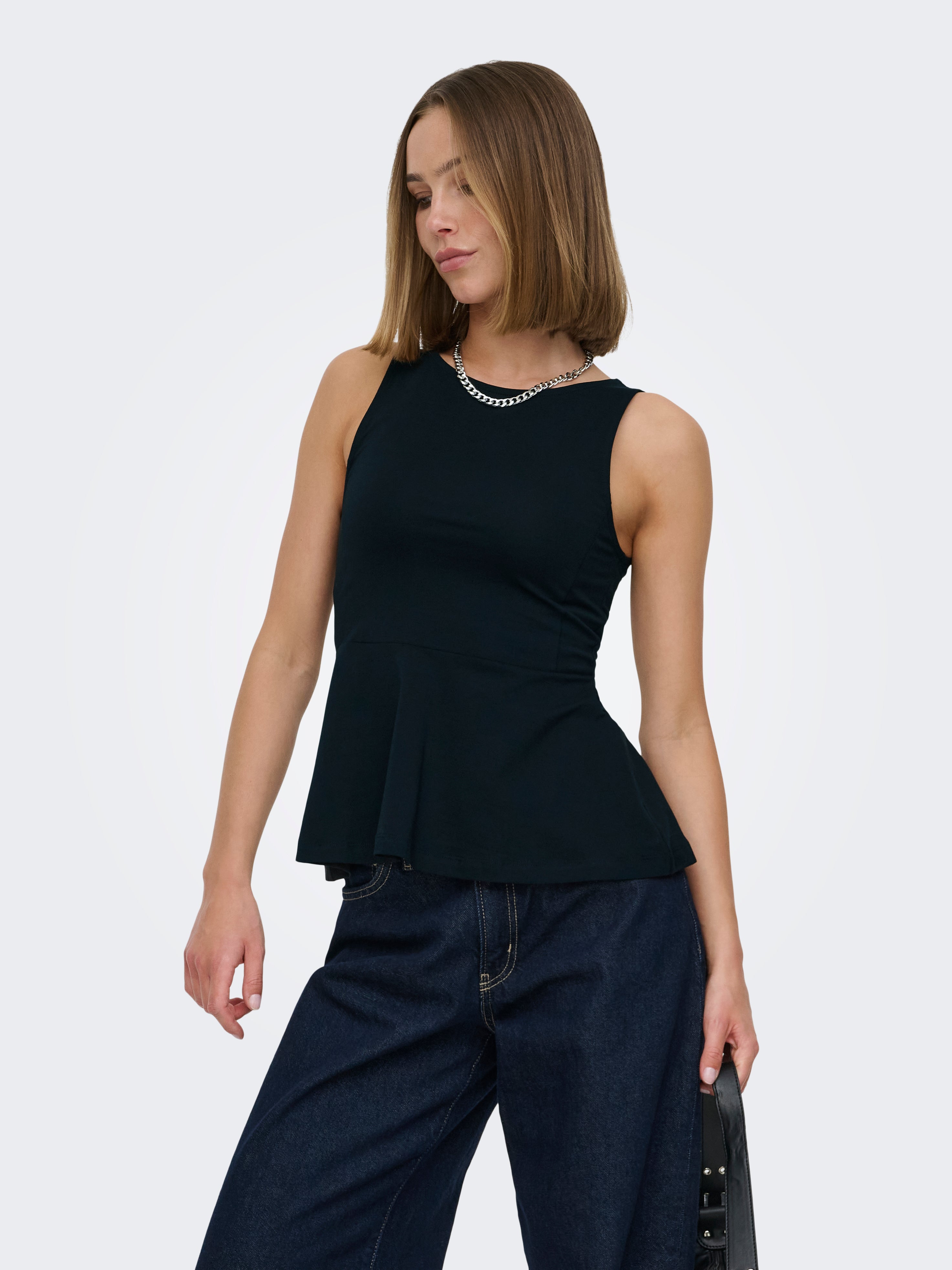 only Damen Tops Black
