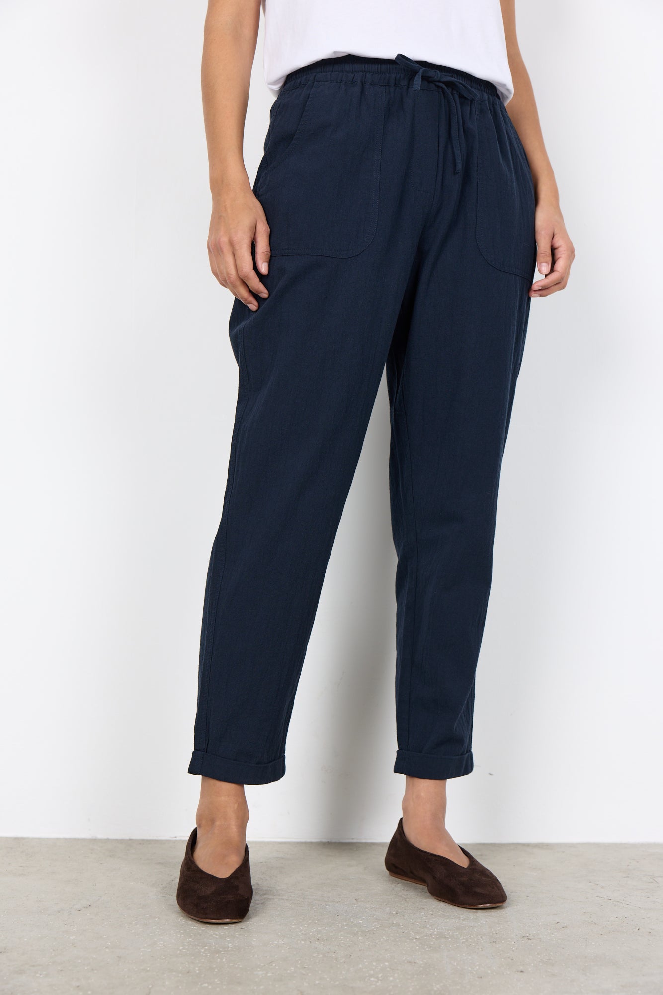 Soya Concept Damen Hosen Navy