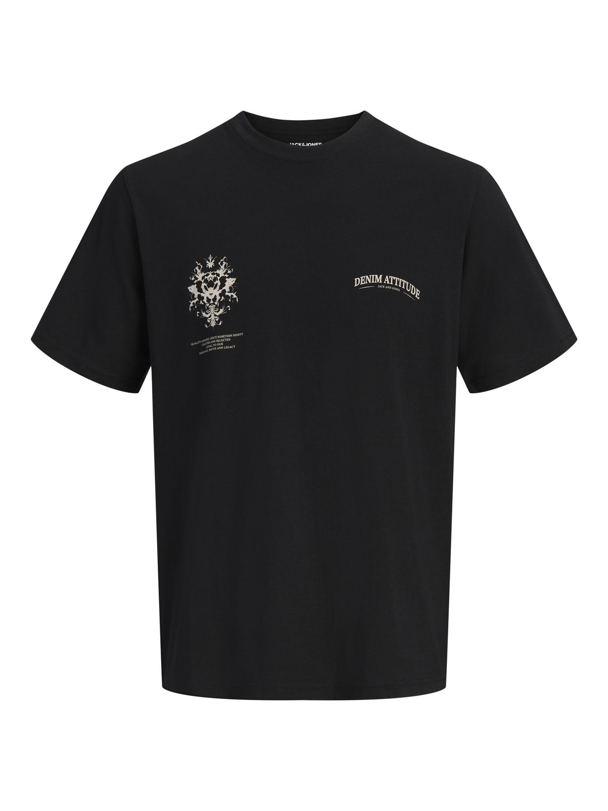 Jack & Jones Herren T-Shirts kurz Black