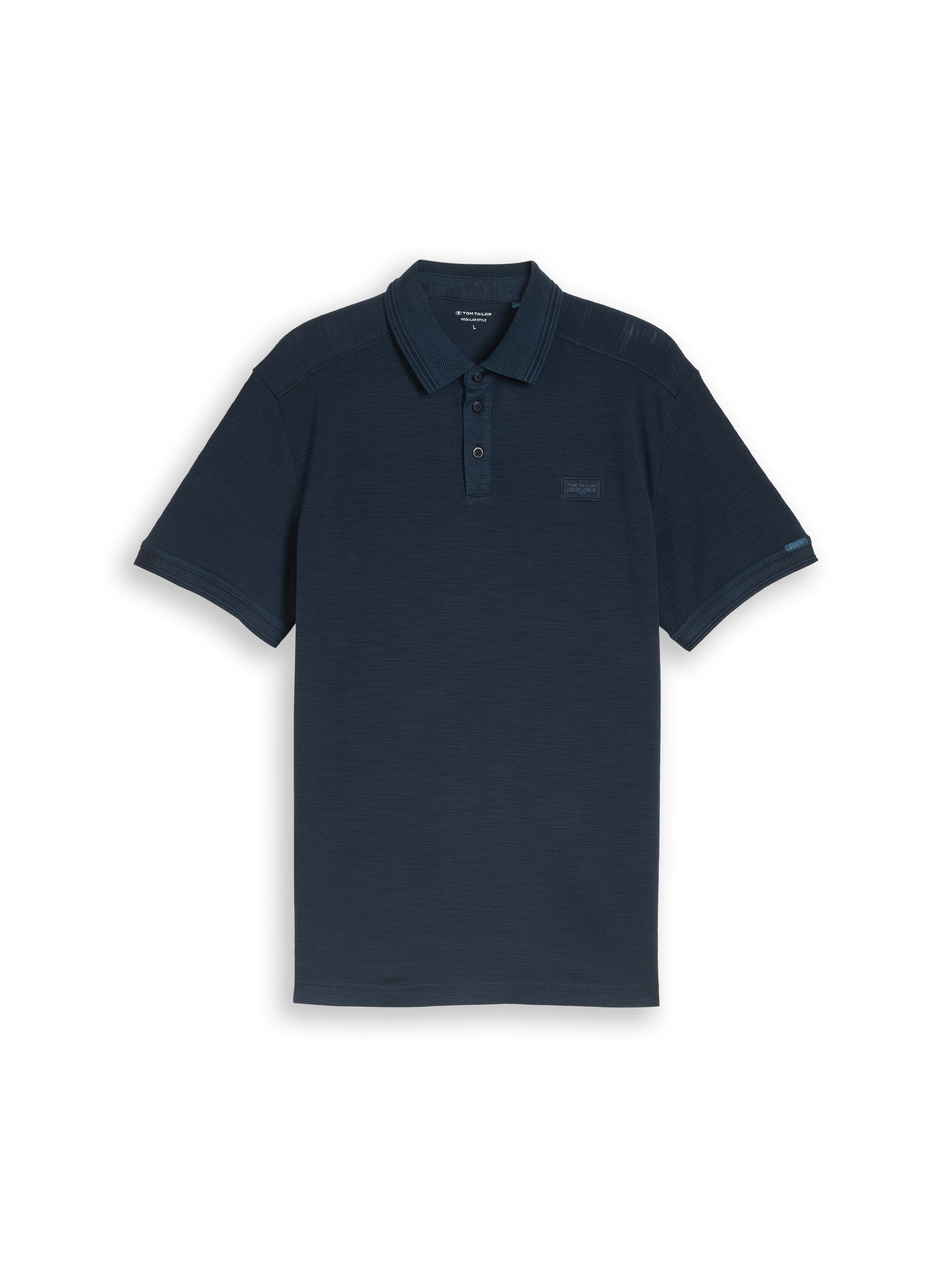 Tom Tailor Herren Polo-Shirts Sky Captain Blu
