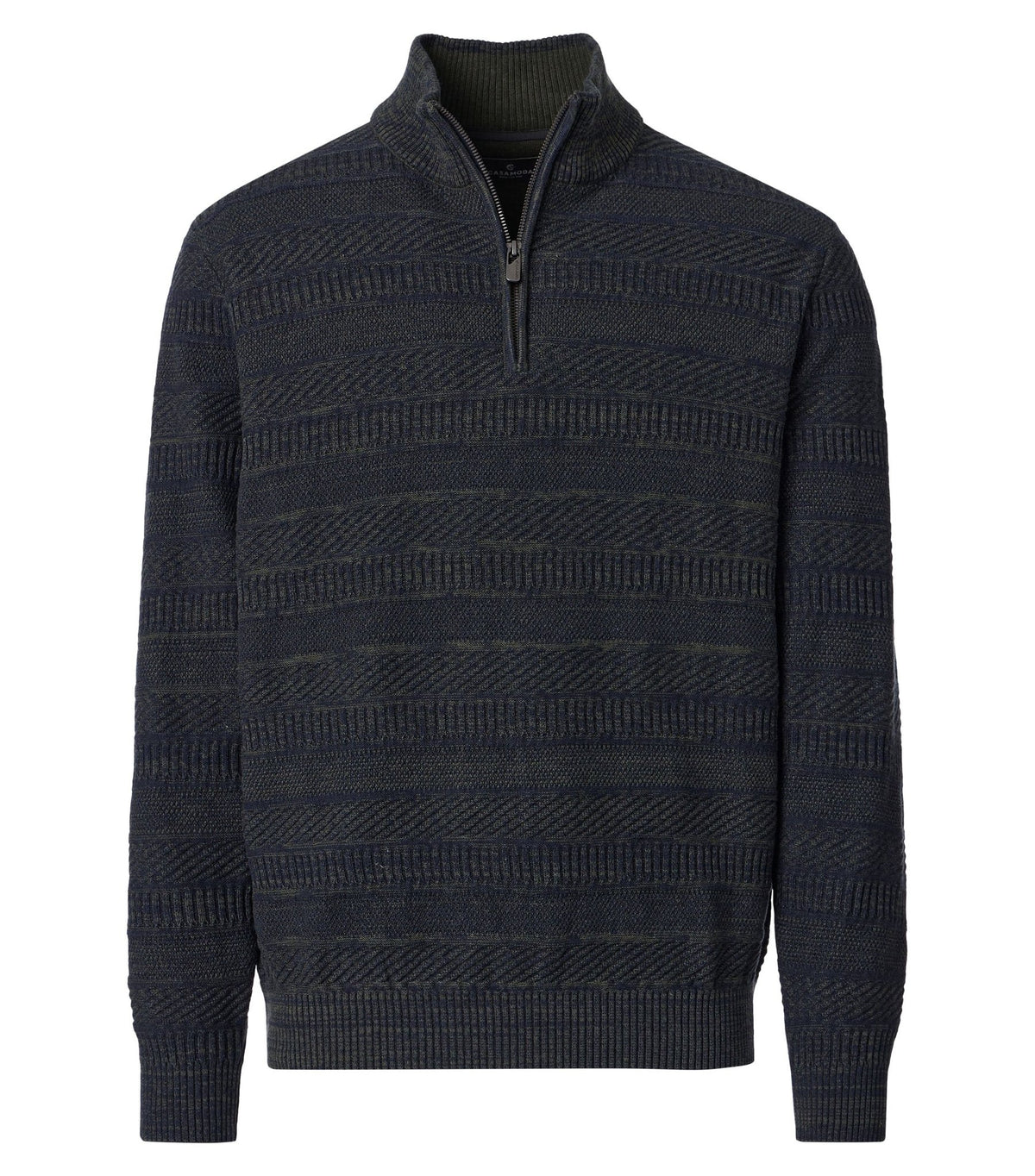 Casa Moda Herren Pullover  Gruen
