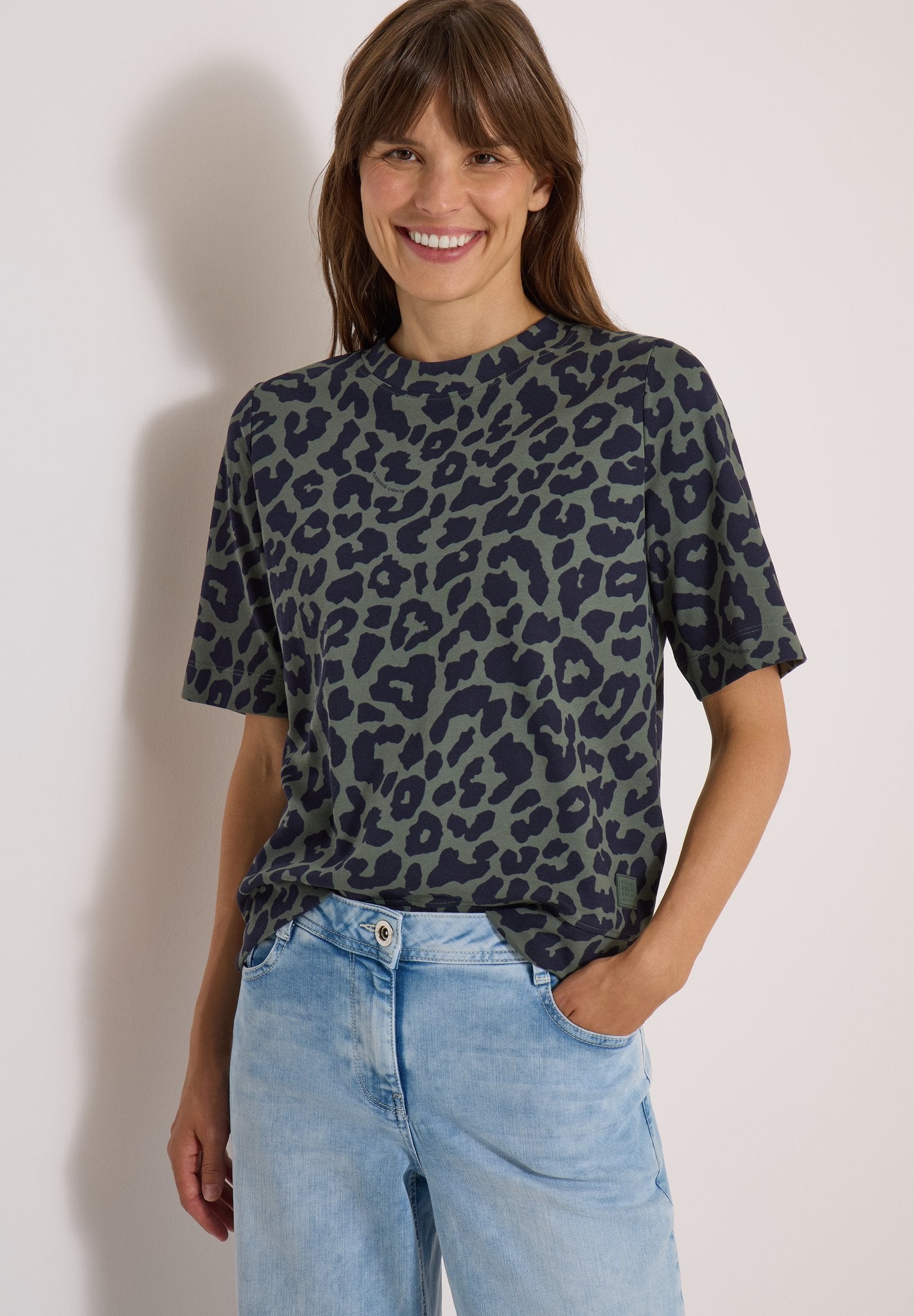 Cecil Damen T-Shirts  Dried Oli
