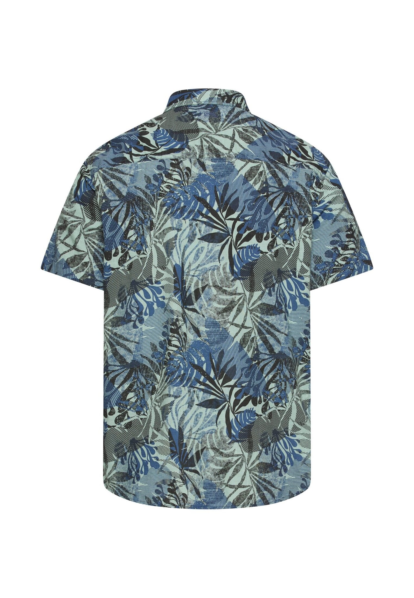 Camel active Herren Hemden kurz  Indigo Blue