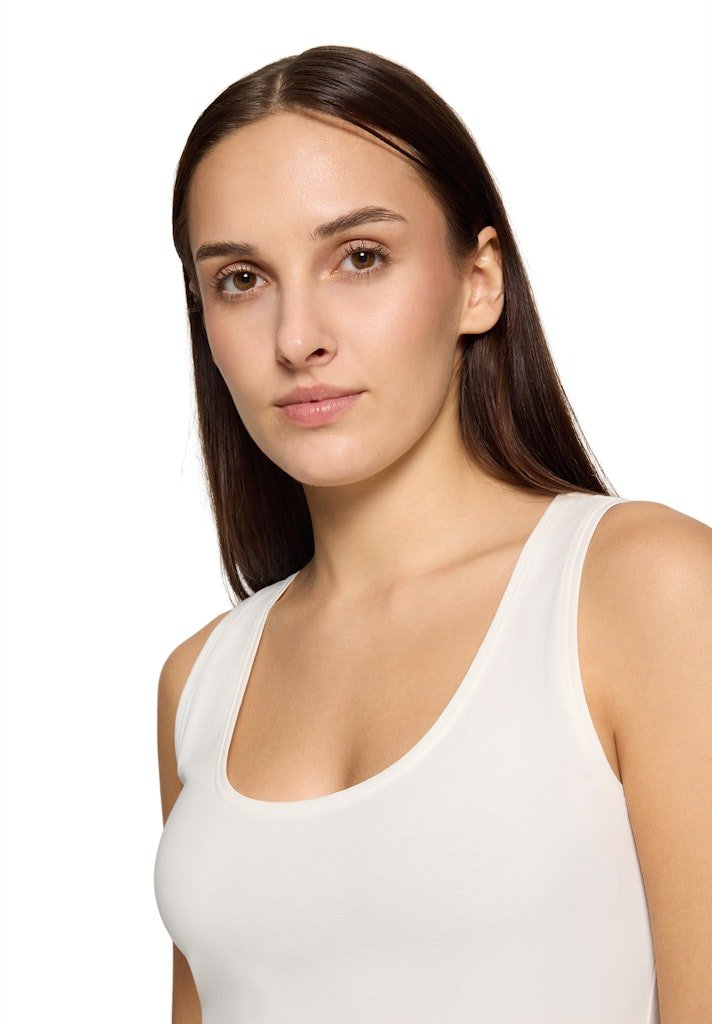 Betty & Co Damen Tops Offwhite