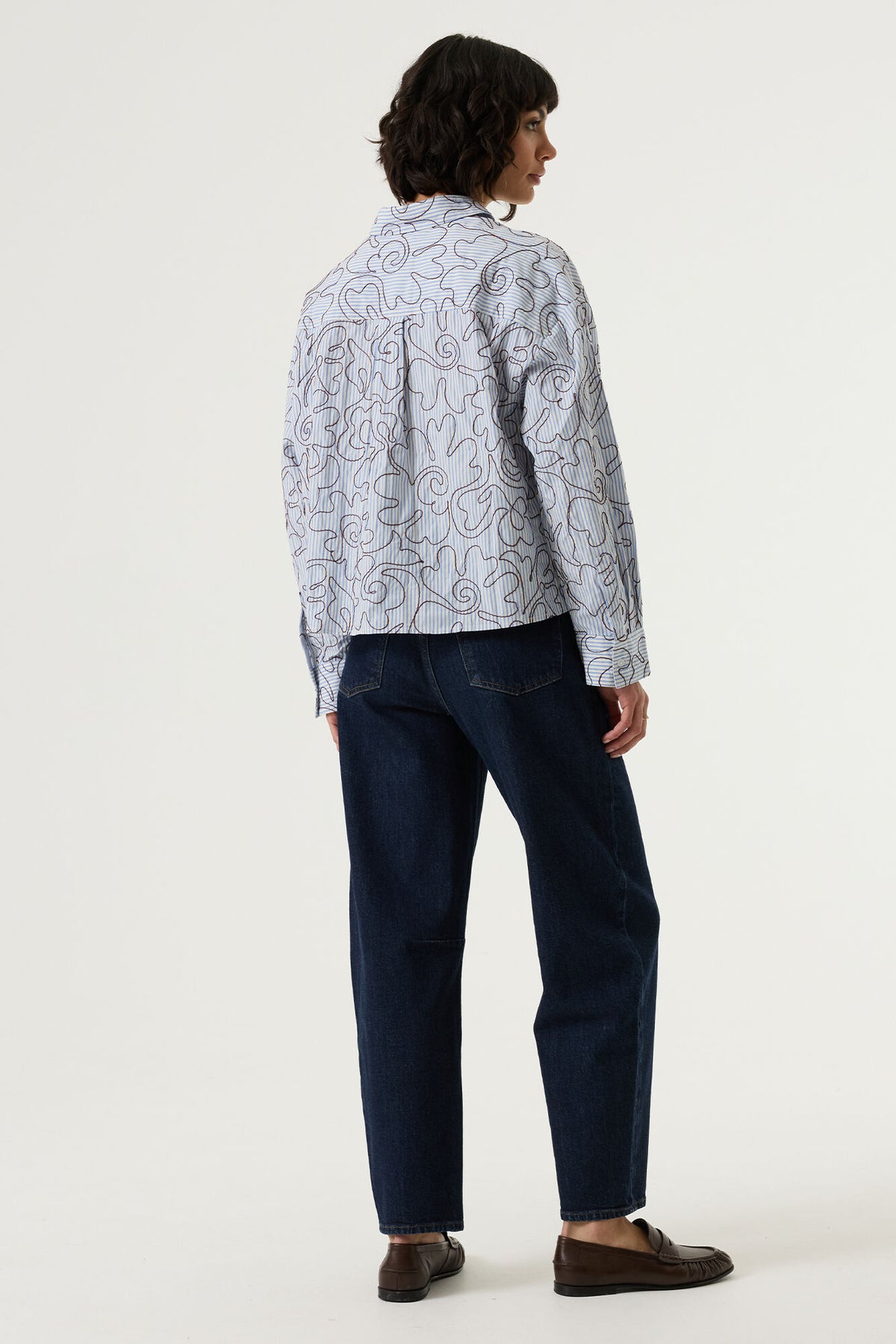 Garcia Damen Blusen Breeze Blue