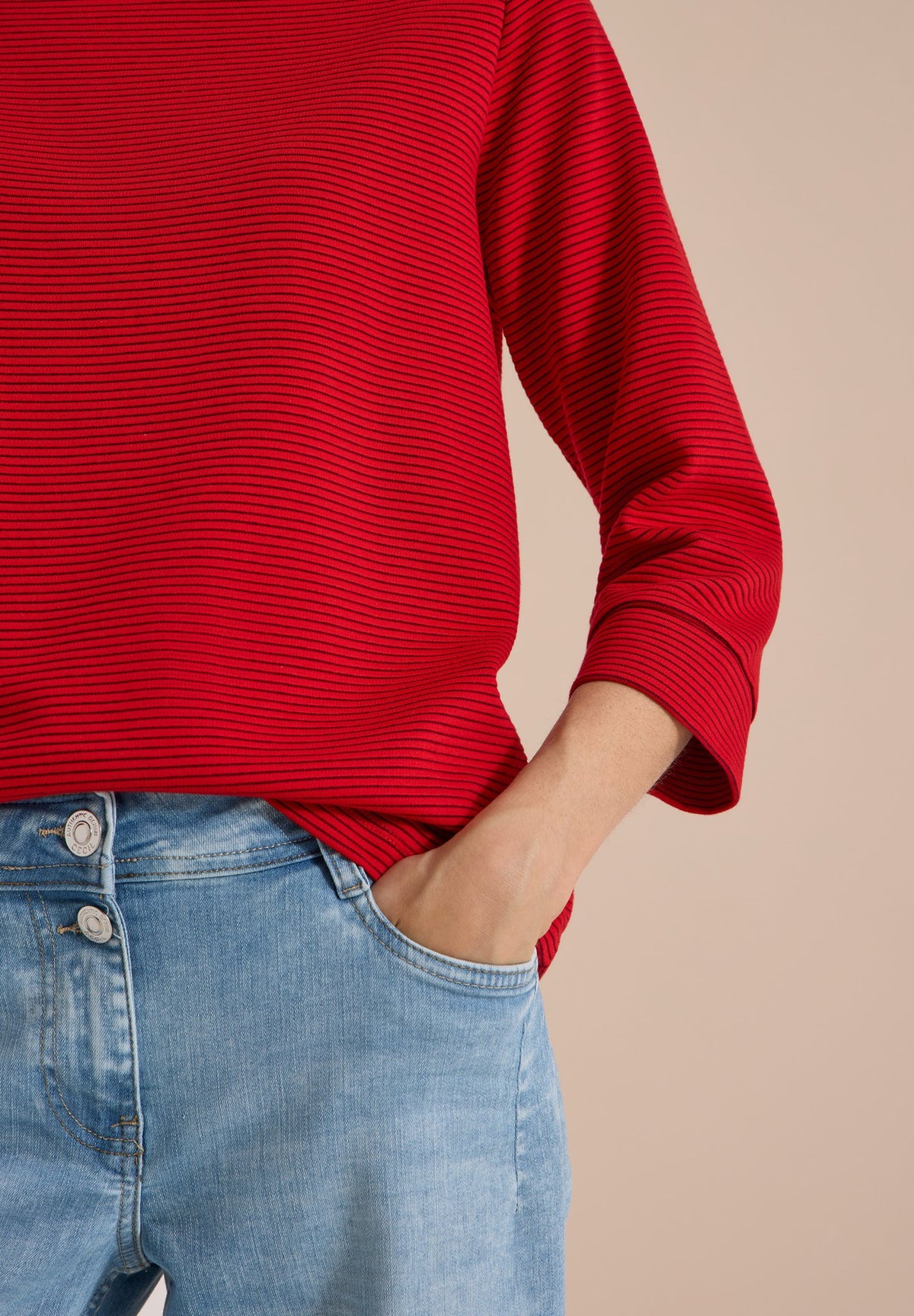Cecil Damen T-Shirts Flame Red
