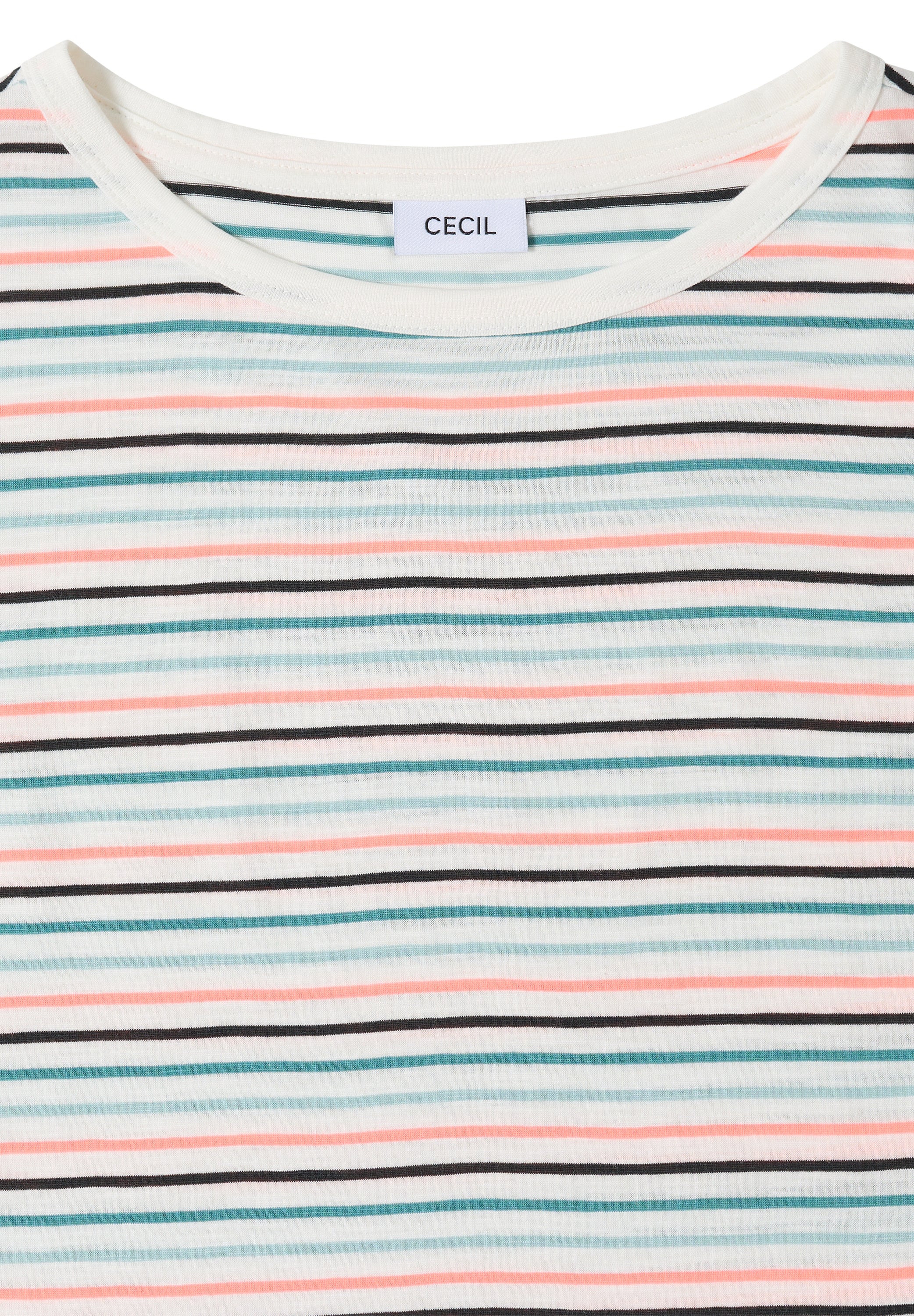 Cecil Damen T-Shirts  Vanilla W
