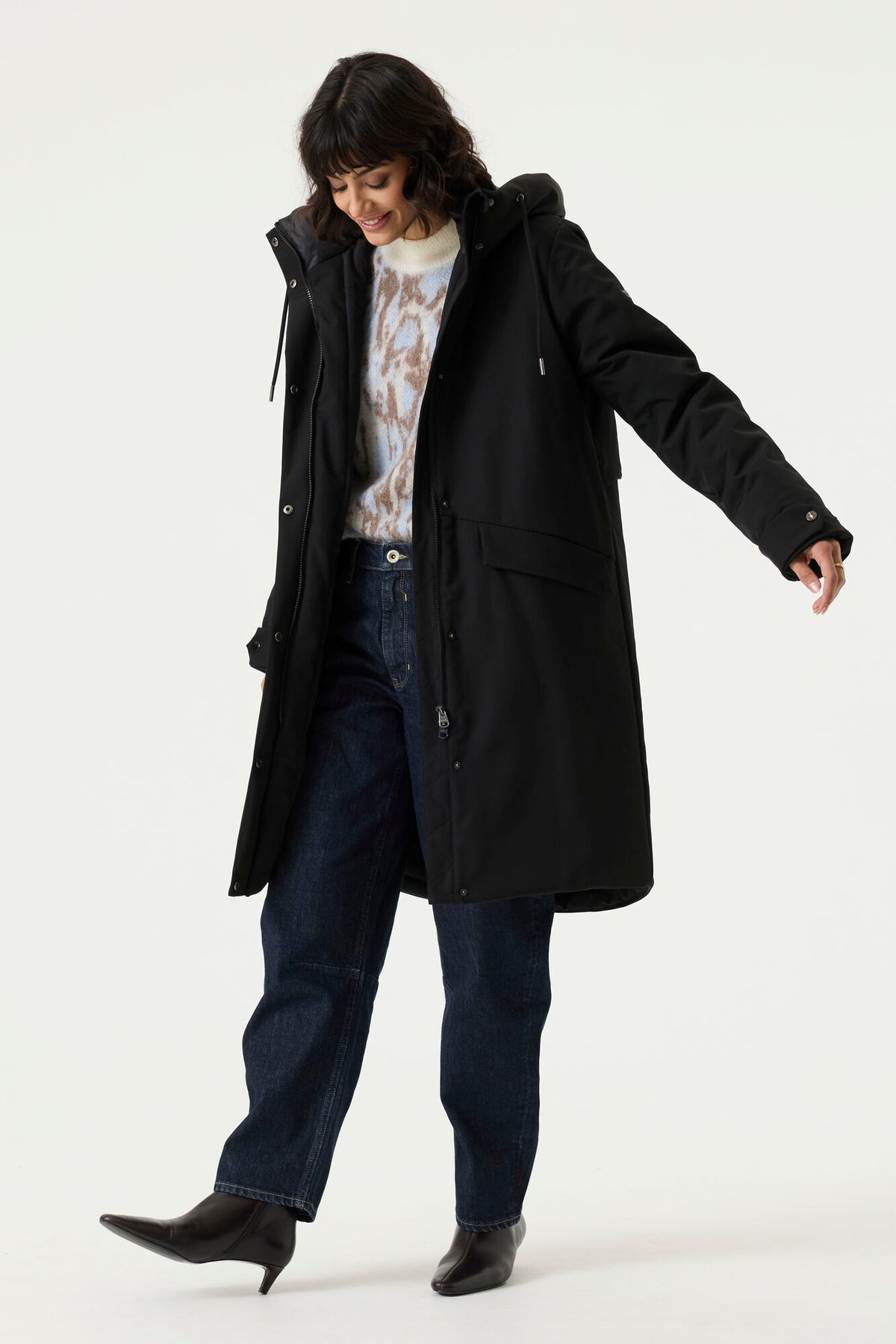 Garcia Damen Jacken Black